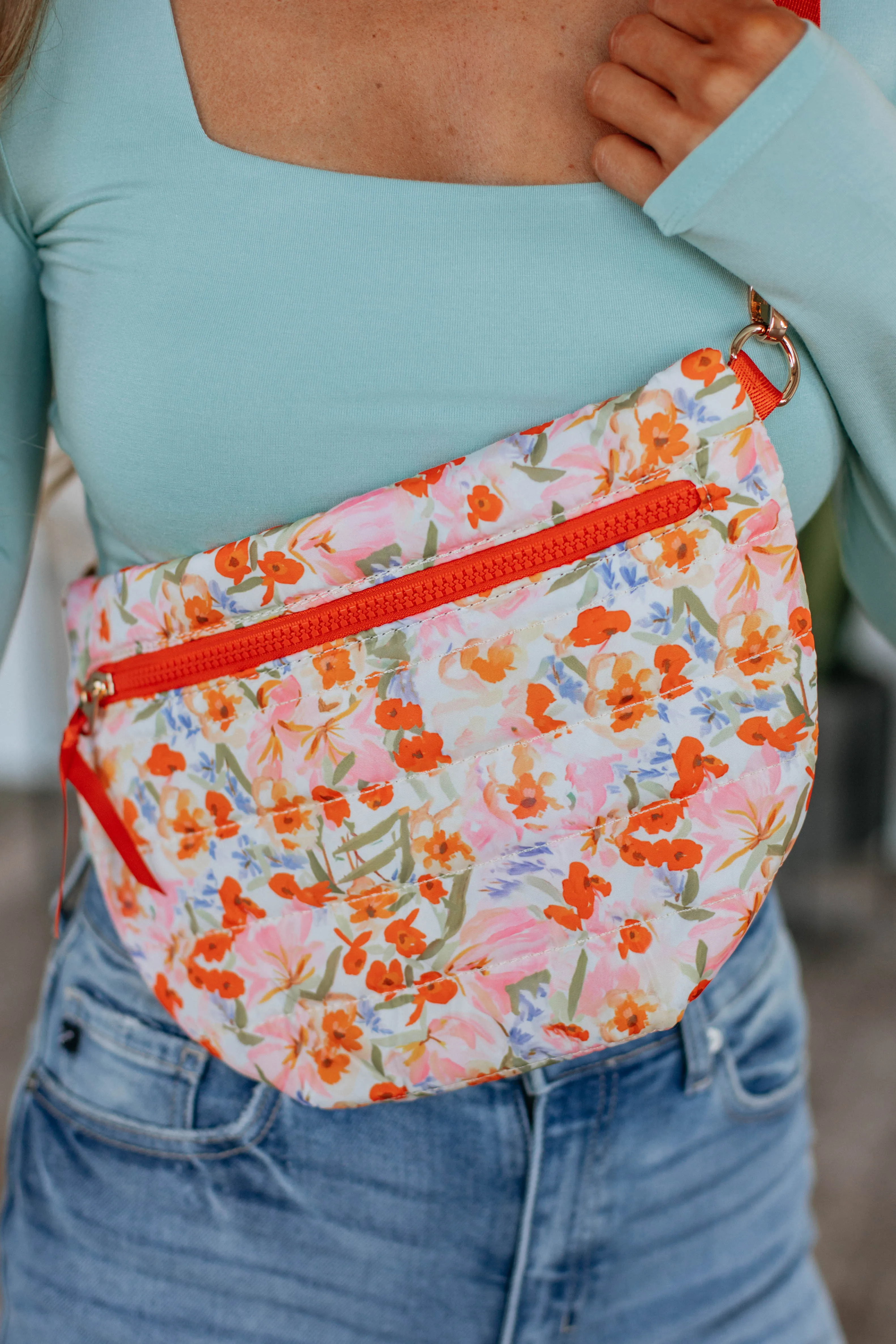 All I Need Belt Bag - Tangerine Mix sold by Wild Oak Boutique product image thumbnail 2