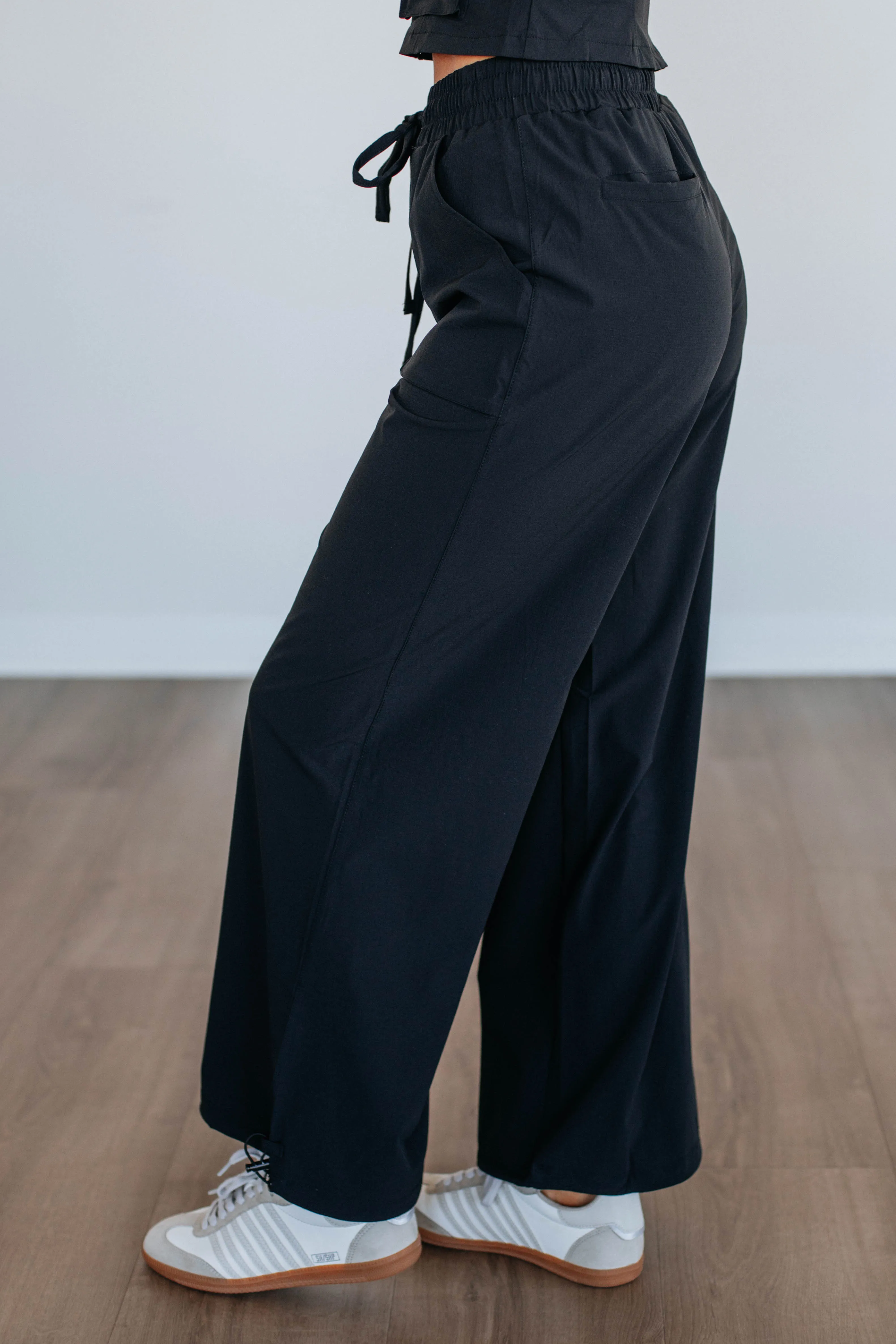 Jule Cargo Pants - Black sold by Wild Oak Boutique product image thumbnail 5