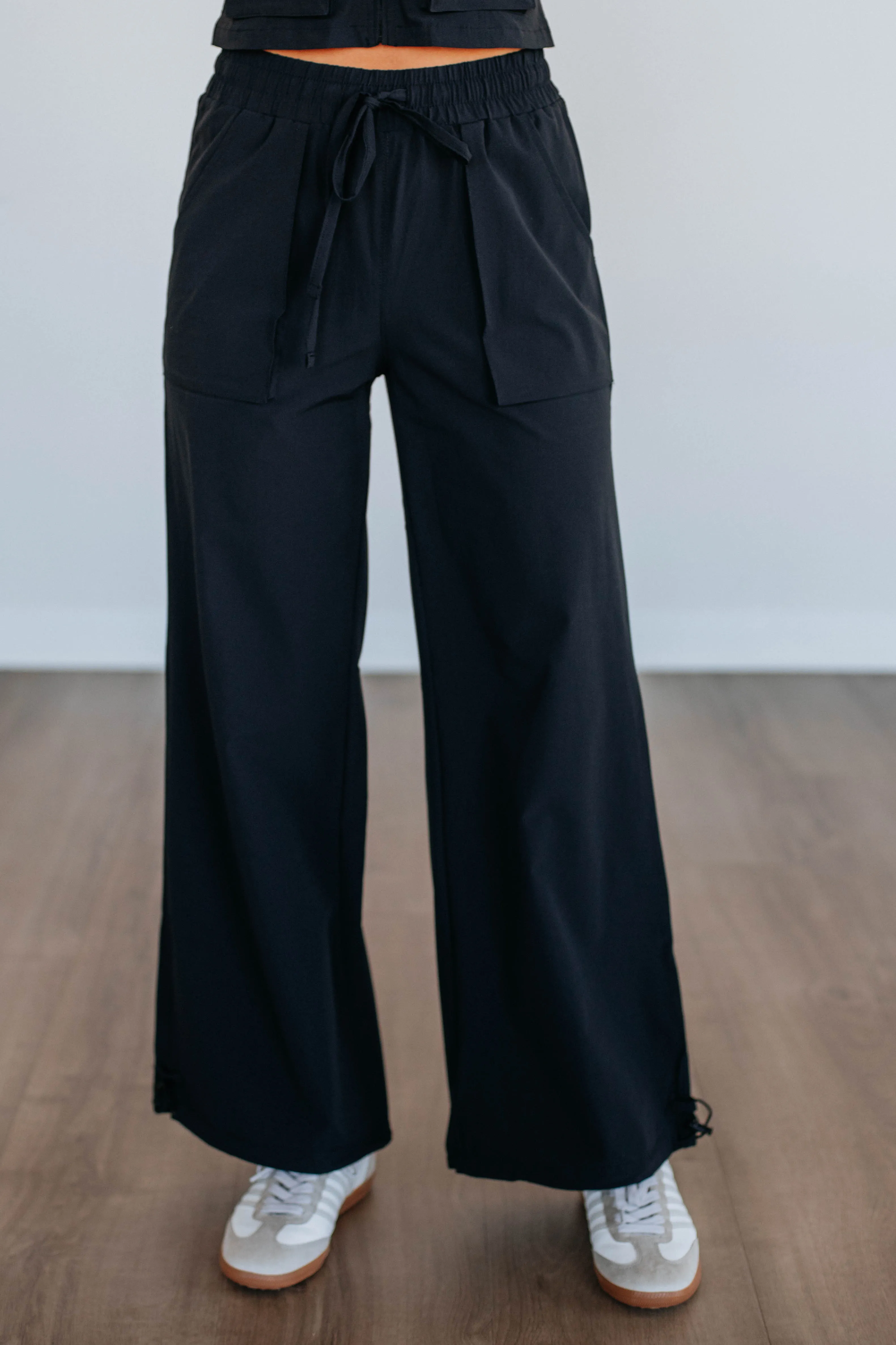 Jule Cargo Pants - Black sold by Wild Oak Boutique product image thumbnail 2