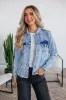 Hugo Mica Denim Jacket - Light Wash sold by Wild Oak Boutique