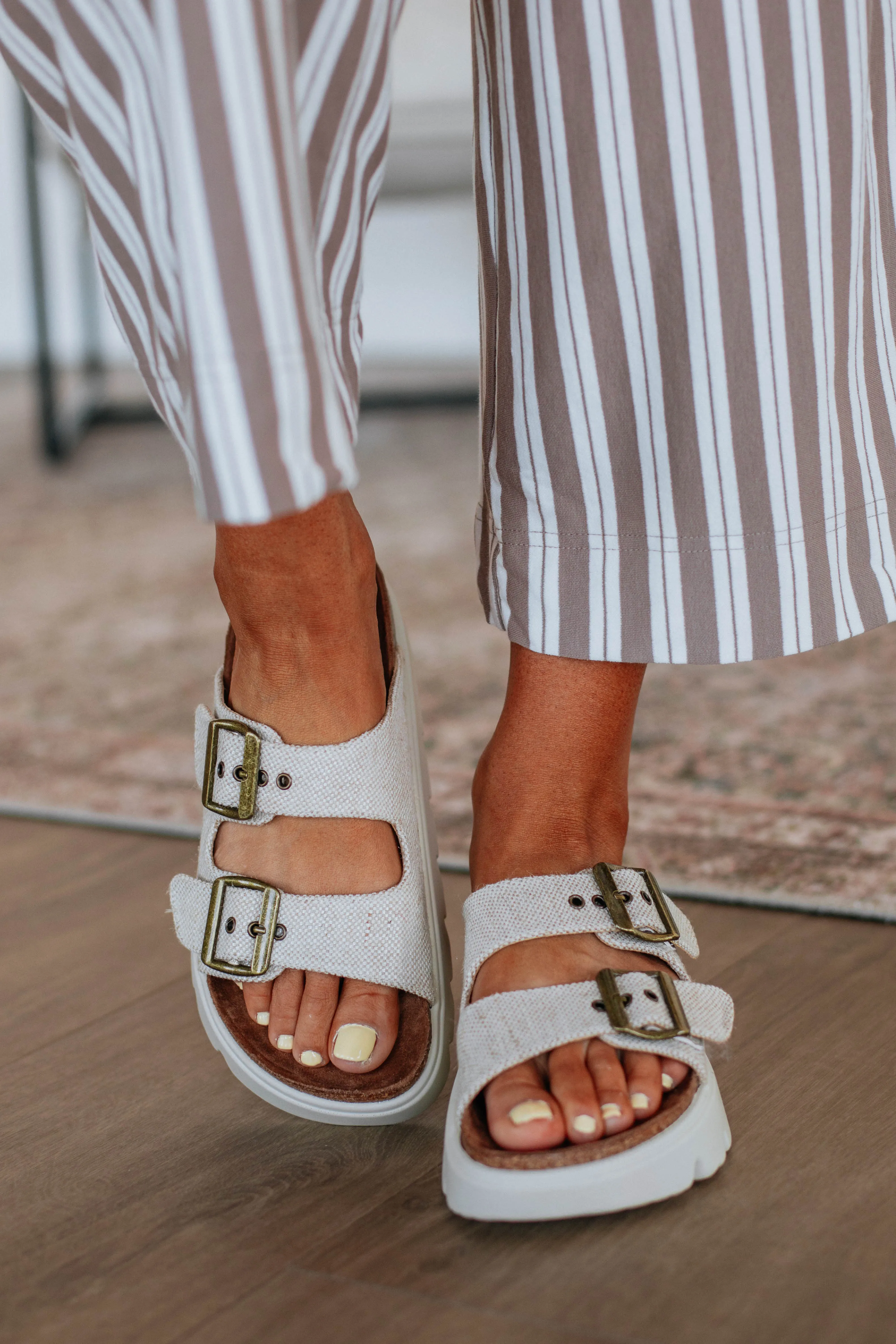 Envied Attitude Sandals - Natural sold by Wild Oak Boutique