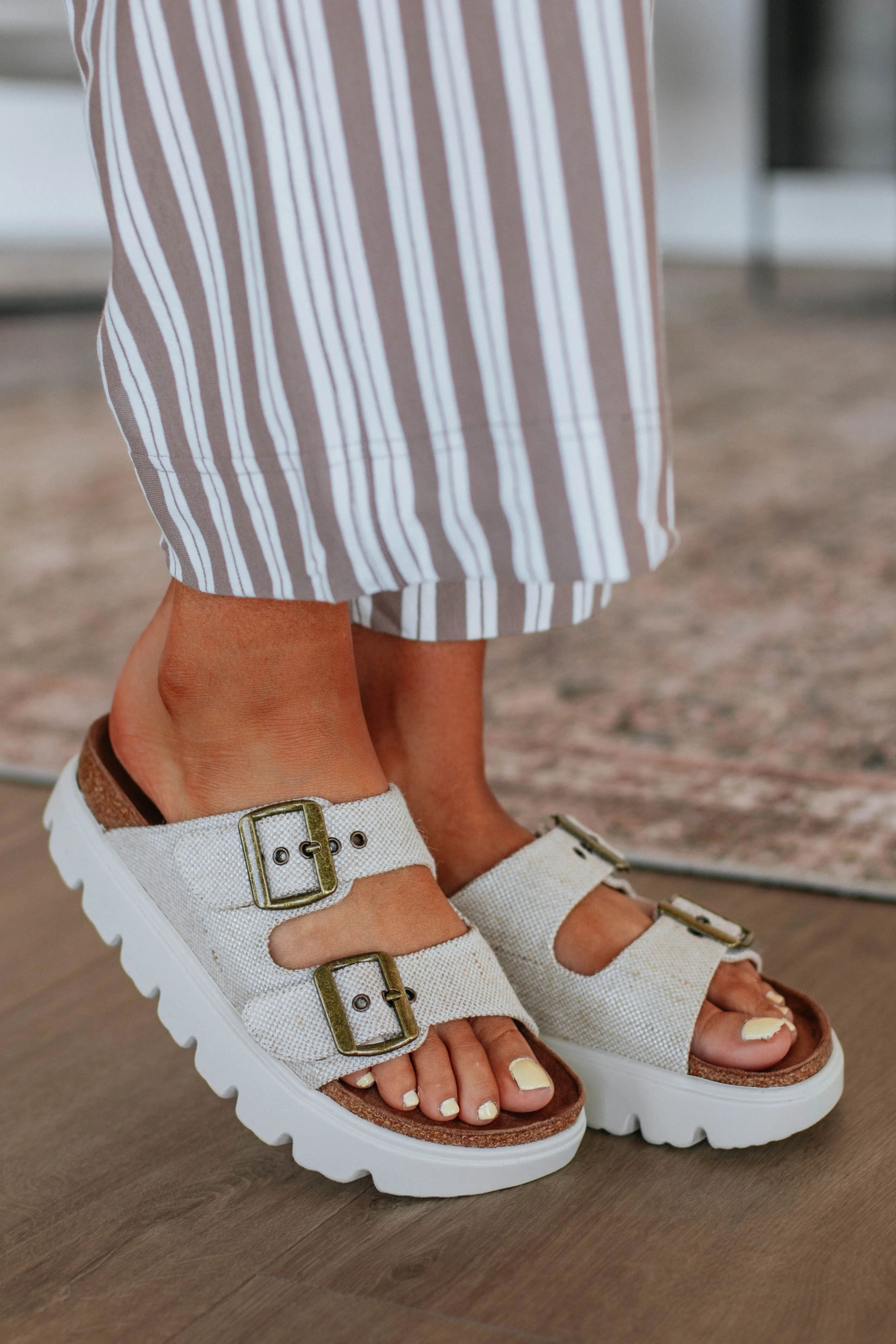 Envied Attitude Sandals - Natural sold by Wild Oak Boutique product image thumbnail 2