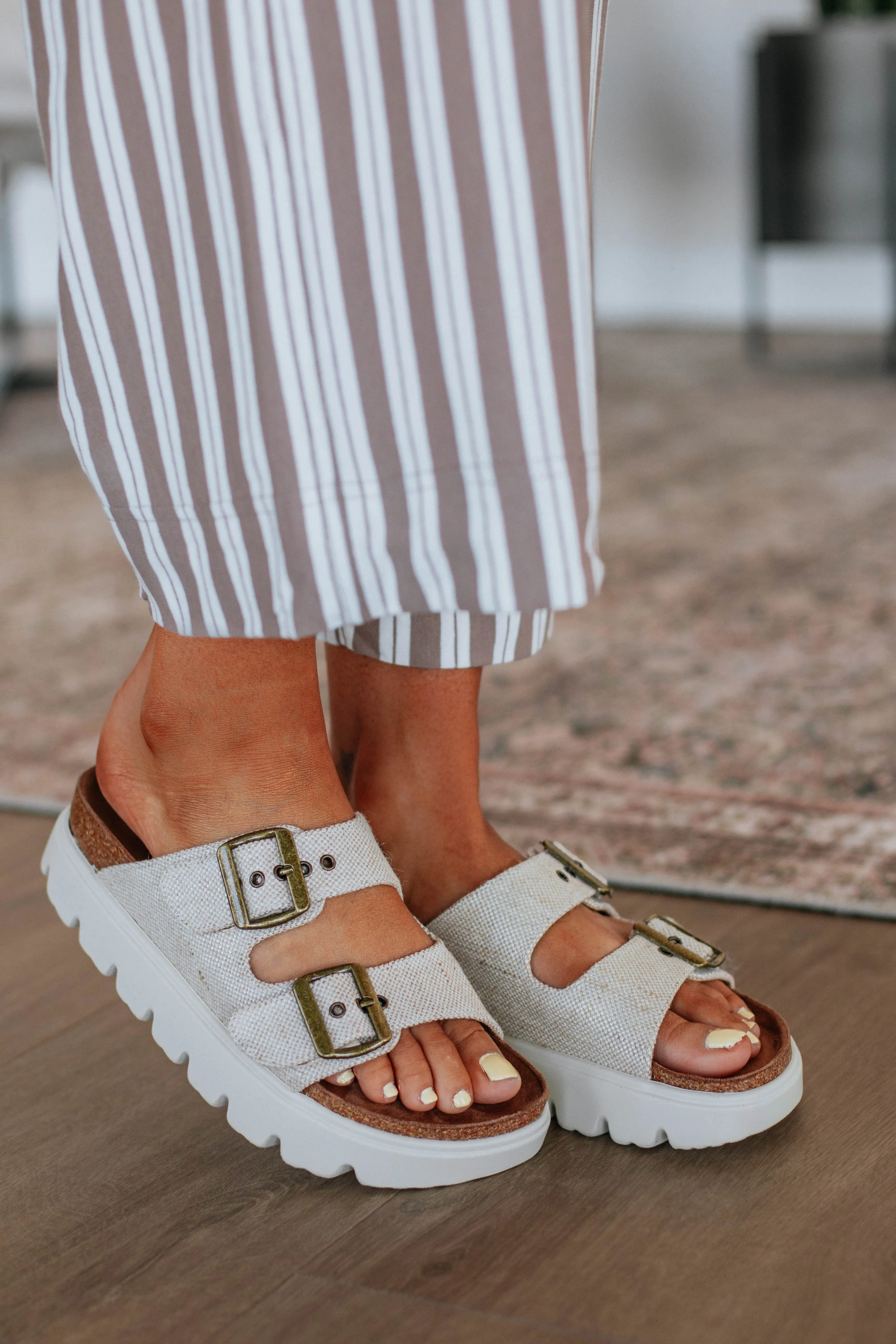 Envied Attitude Sandals - Natural sold by Wild Oak Boutique product image thumbnail 5