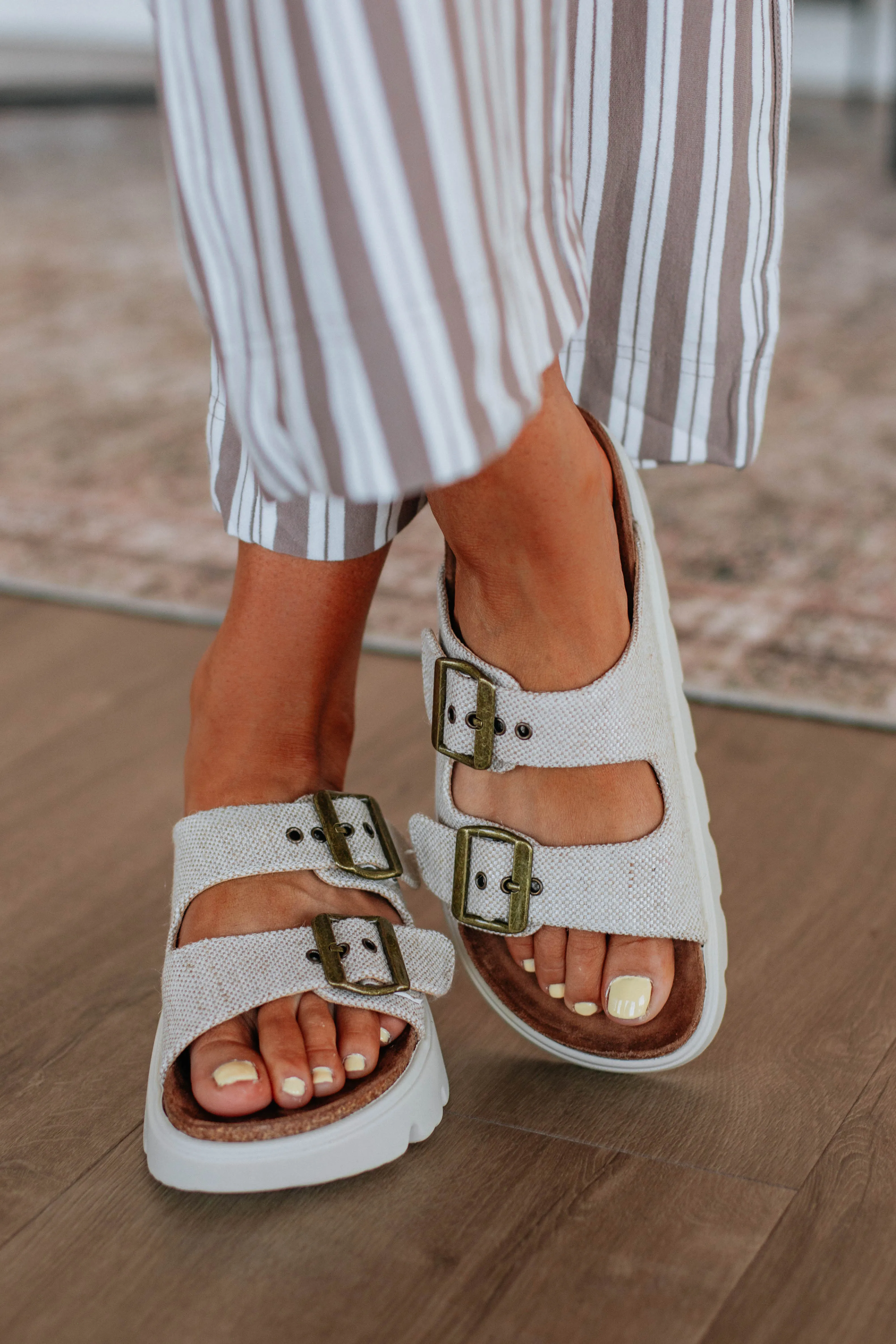 Envied Attitude Sandals - Natural sold by Wild Oak Boutique product image thumbnail 3