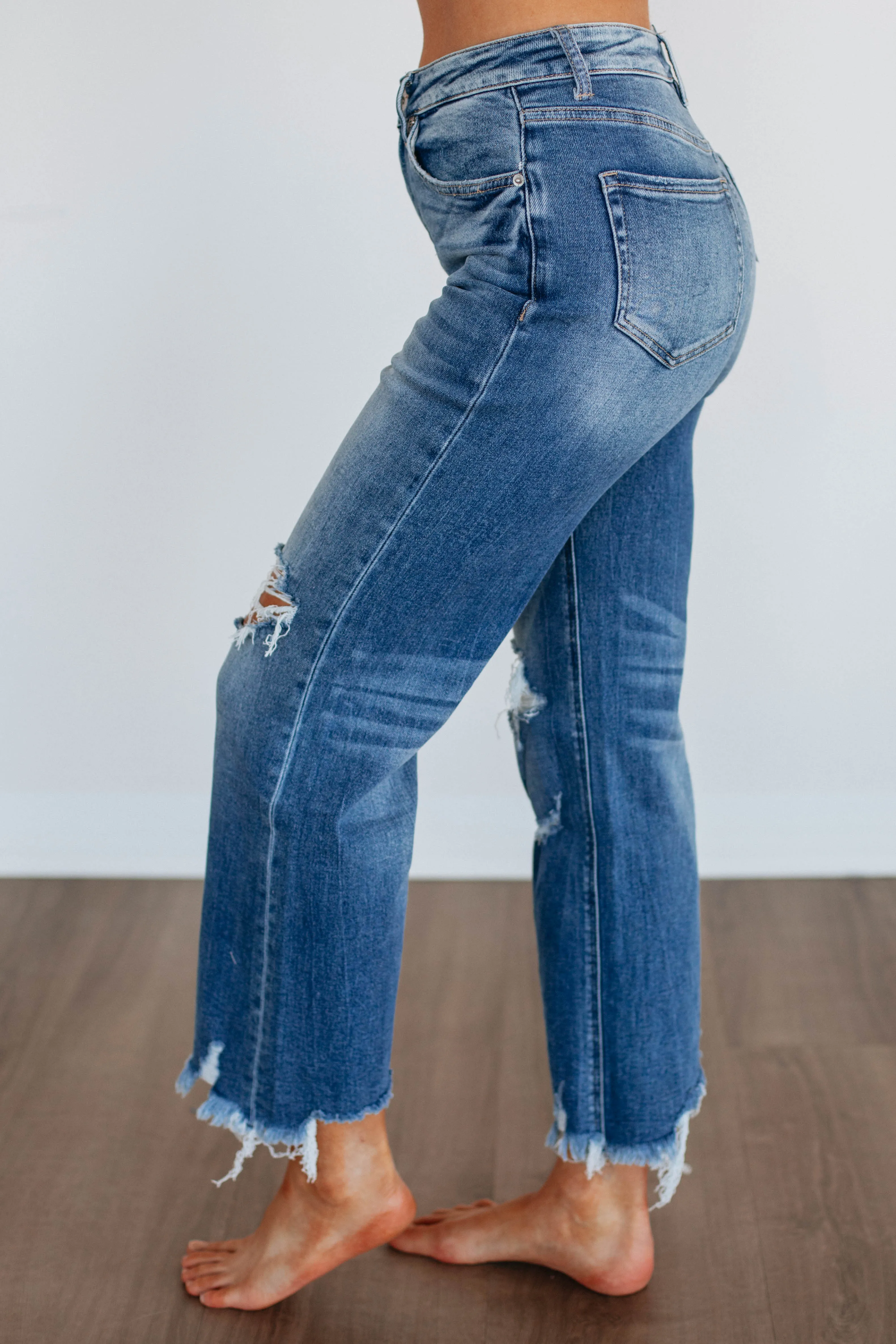 Colton Mica Jeans - Dark Wash sold by Wild Oak Boutique product image thumbnail 2