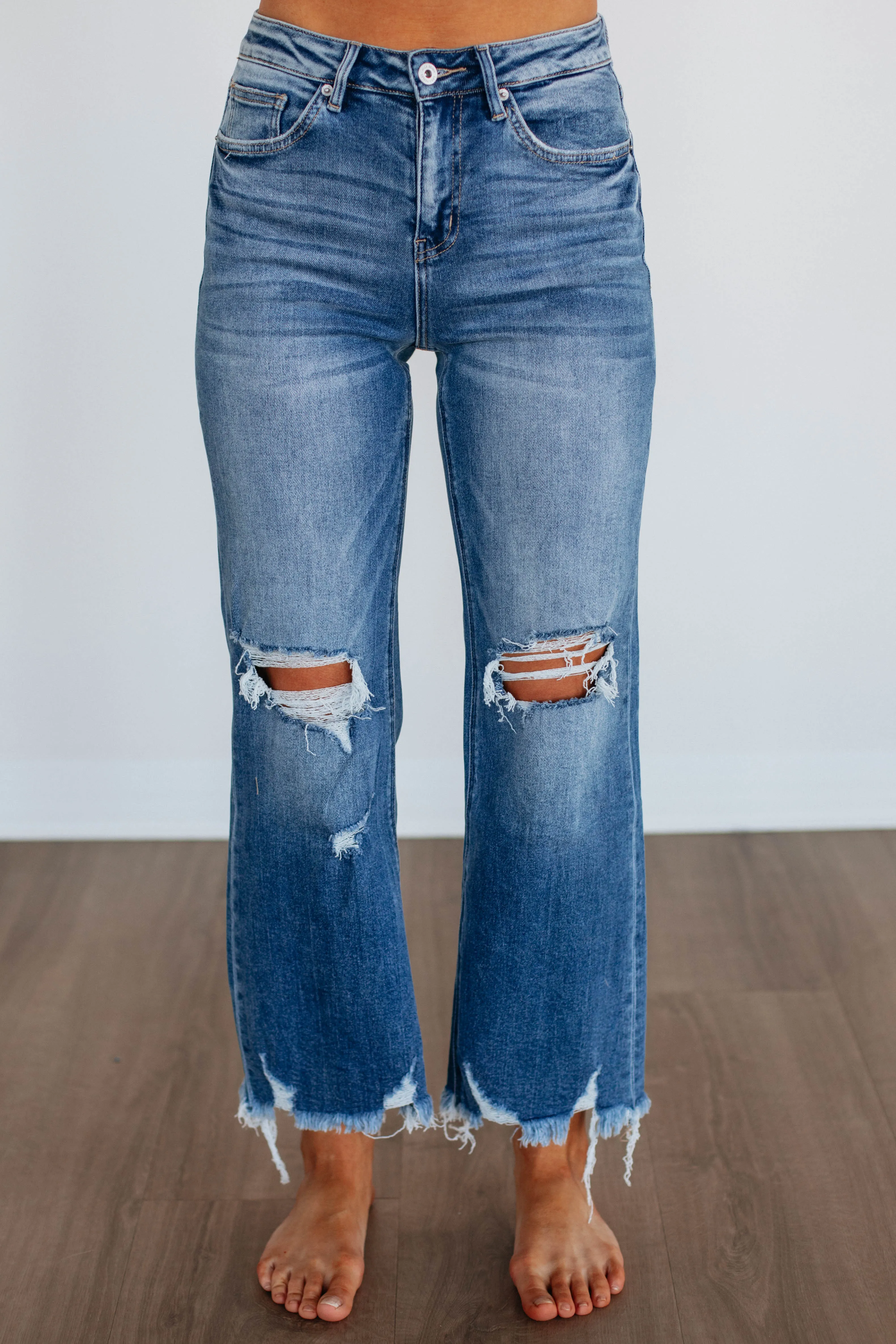 Colton Mica Jeans - Dark Wash sold by Wild Oak Boutique product image thumbnail 3