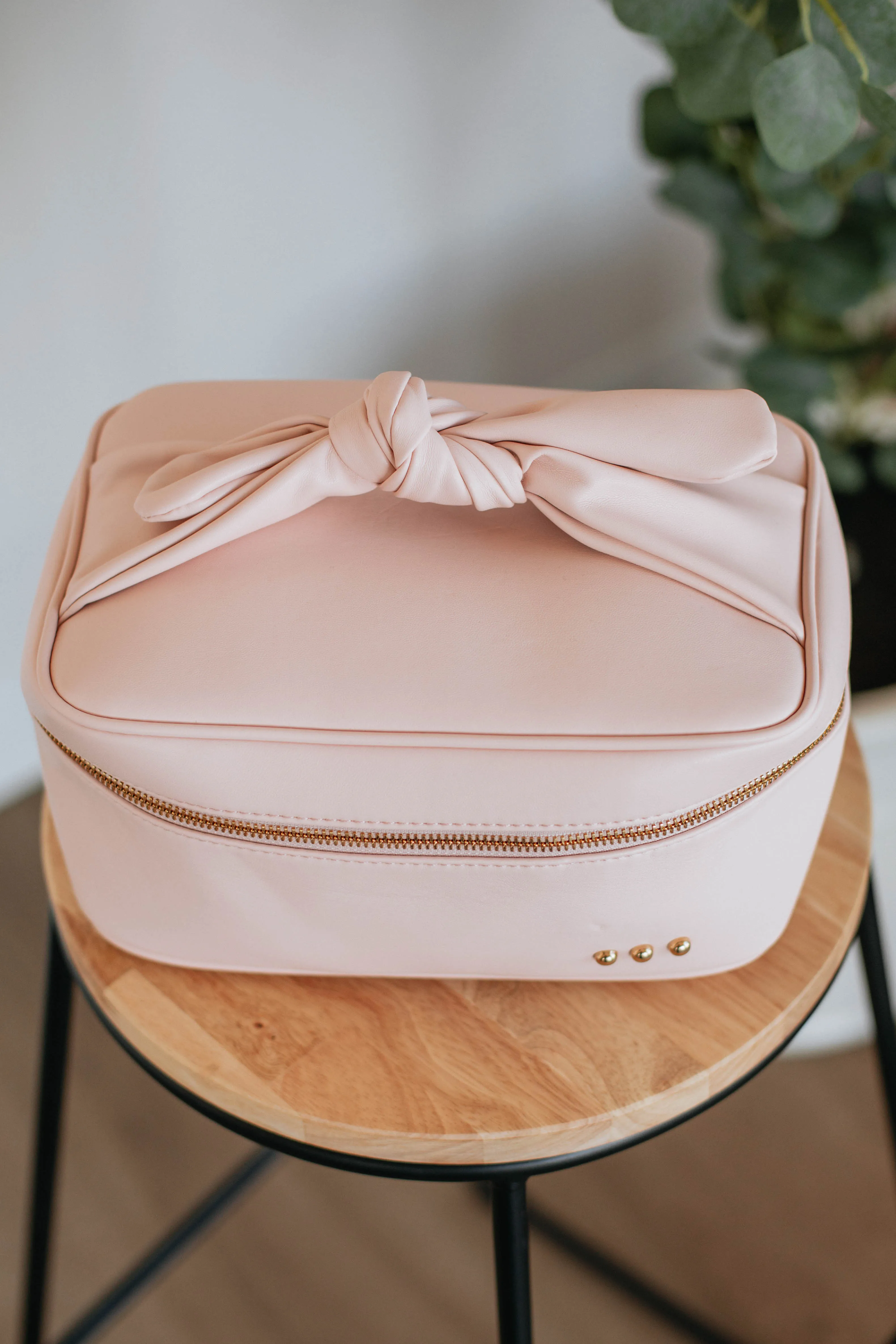 Lindsay Cosmetic Bag - Blush sold by Wild Oak Boutique product image thumbnail 2