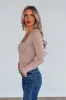 Collyns Basic Top - Hazelnut sold by Wild Oak Boutique