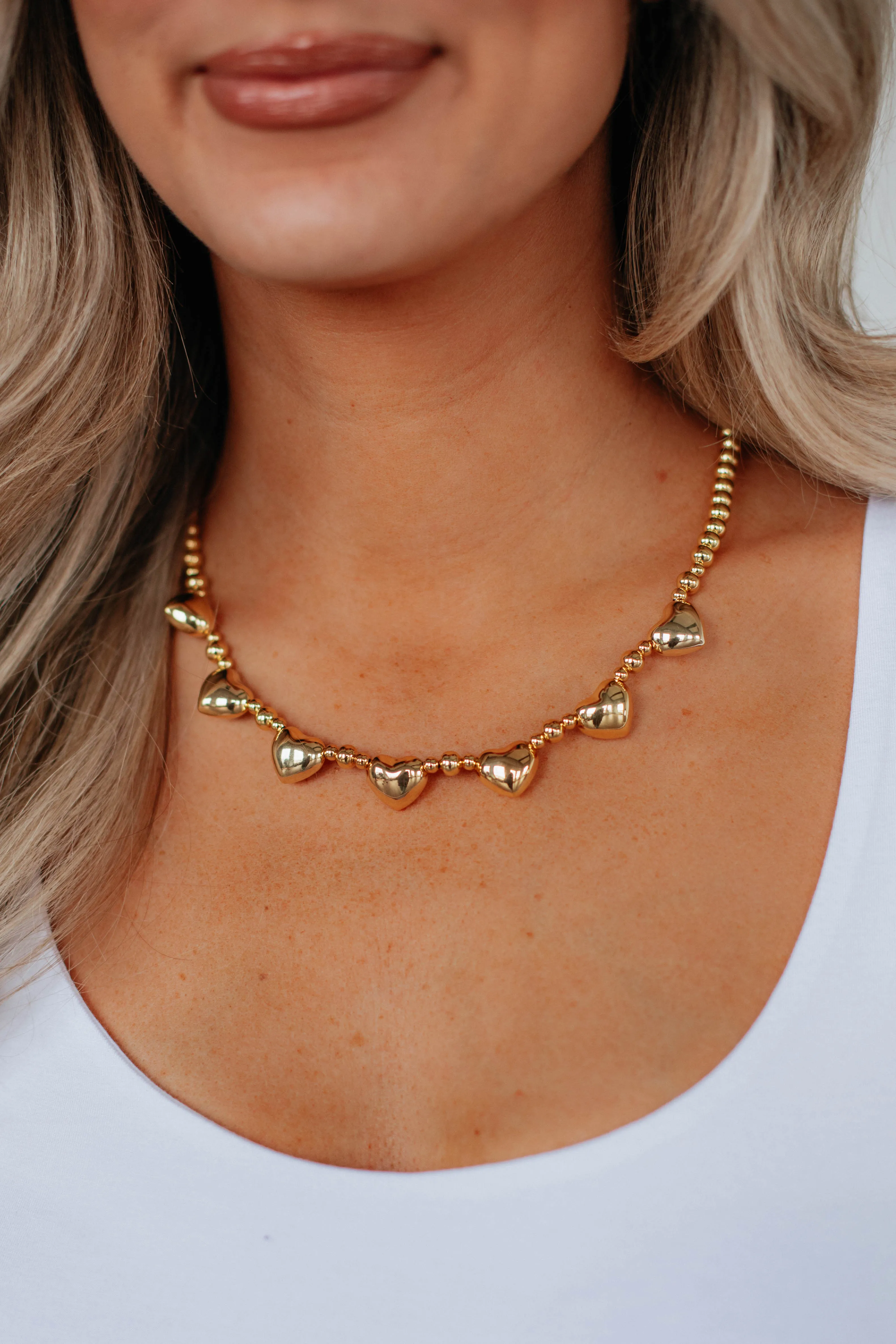 Touched My Heart Necklace sold by Wild Oak Boutique product image thumbnail 3