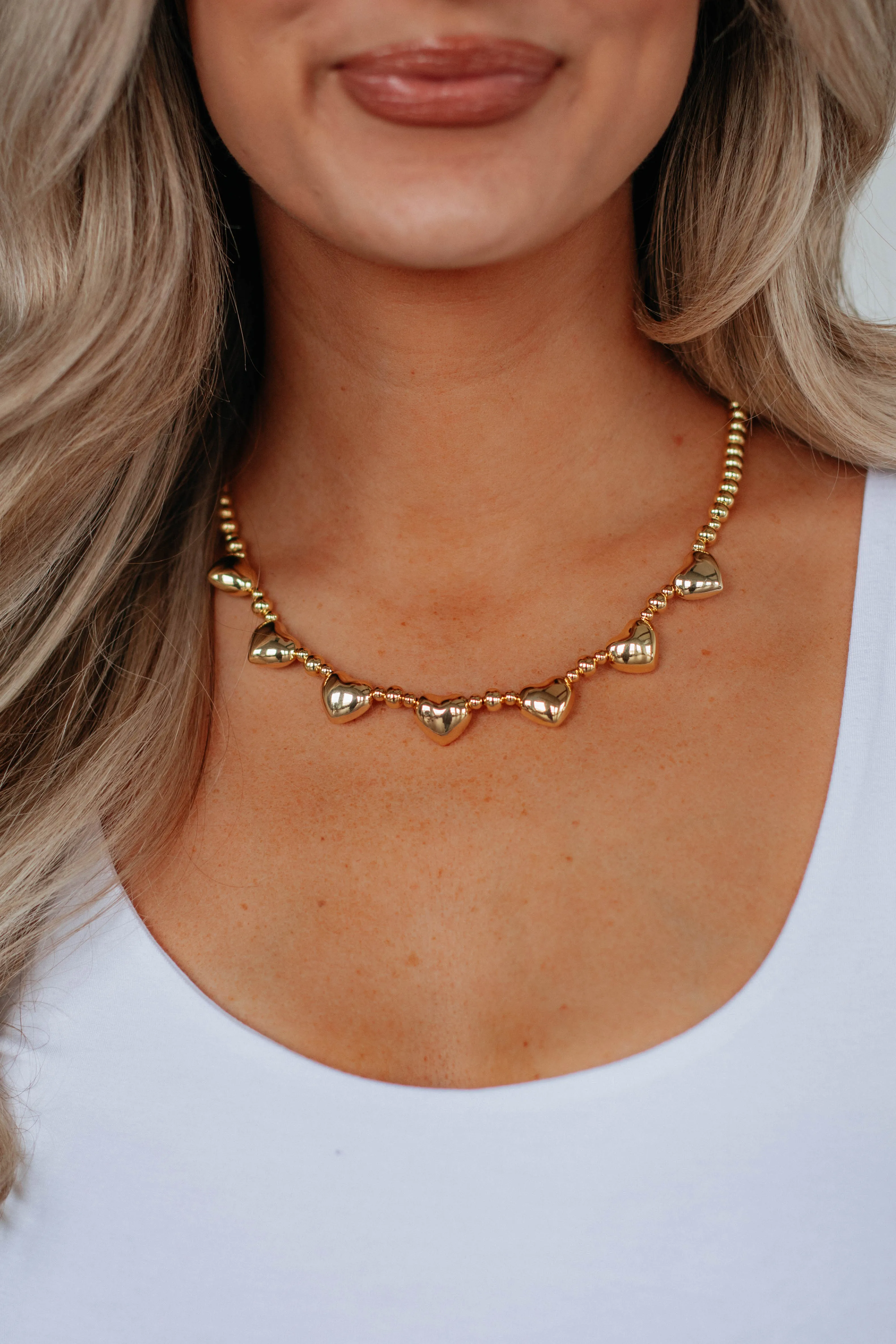 Touched My Heart Necklace sold by Wild Oak Boutique