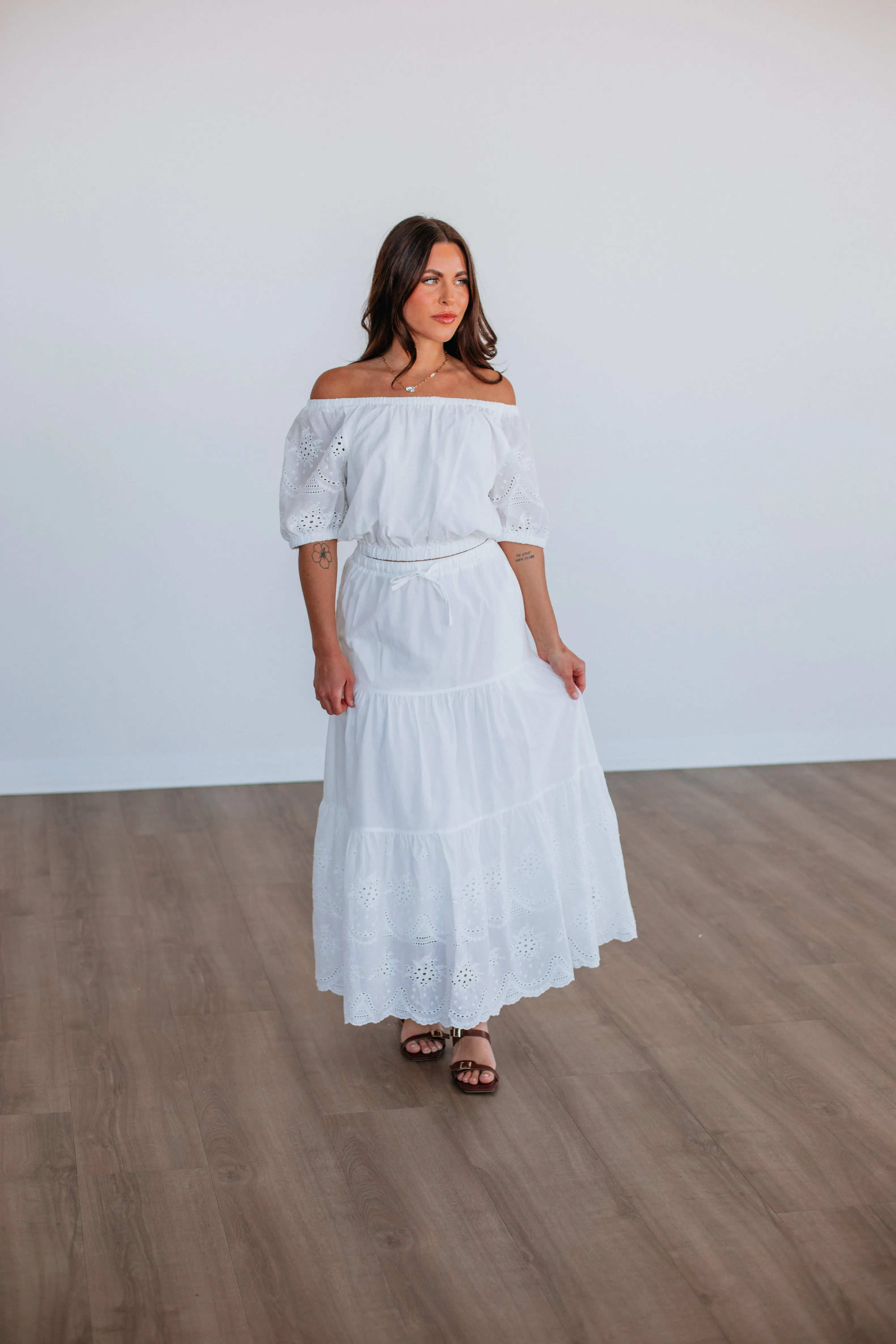 Adhara Maxi Skirt sold by Wild Oak Boutique product image thumbnail 4