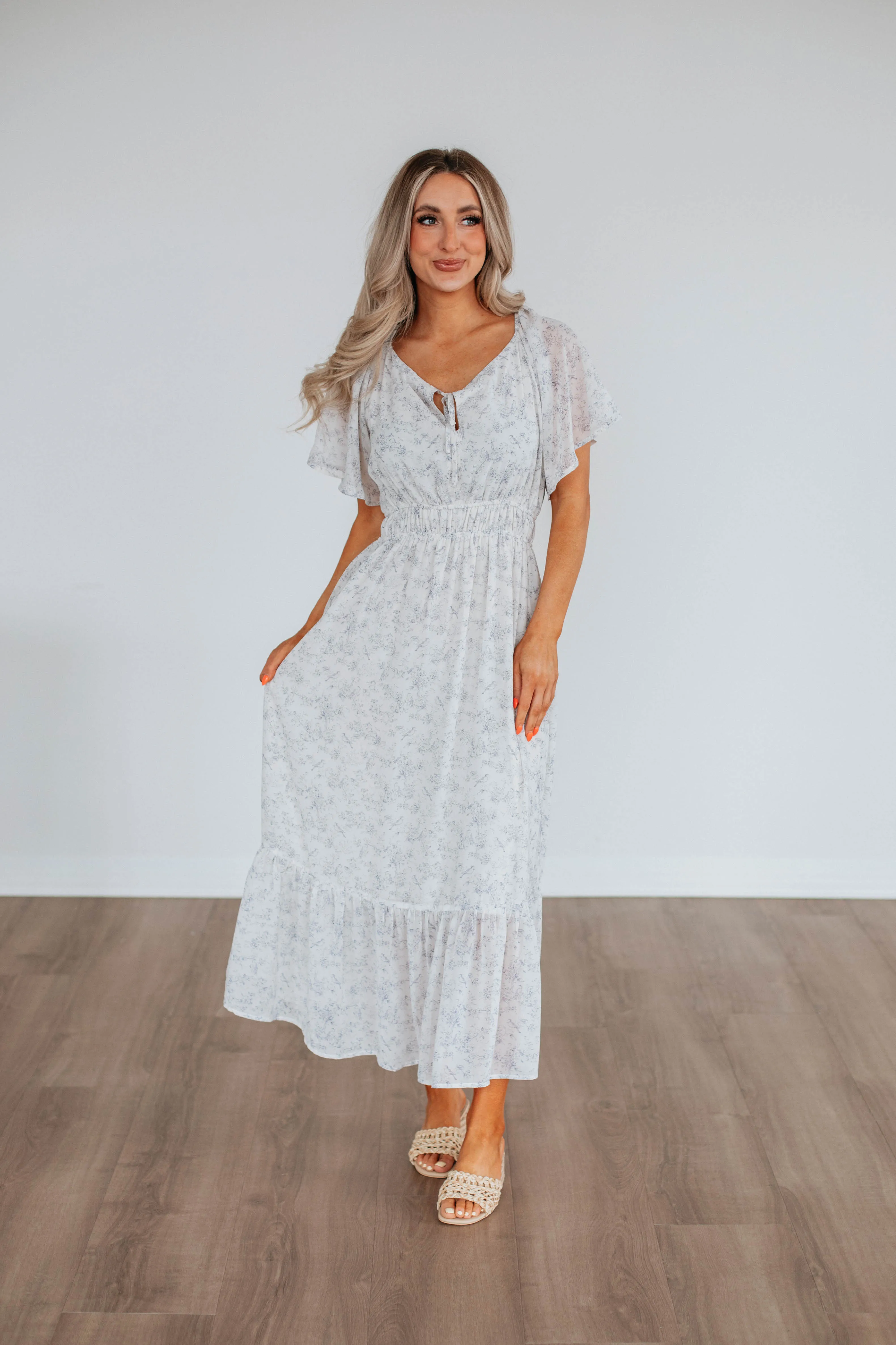 Sarella Floral Dress sold by Wild Oak Boutique