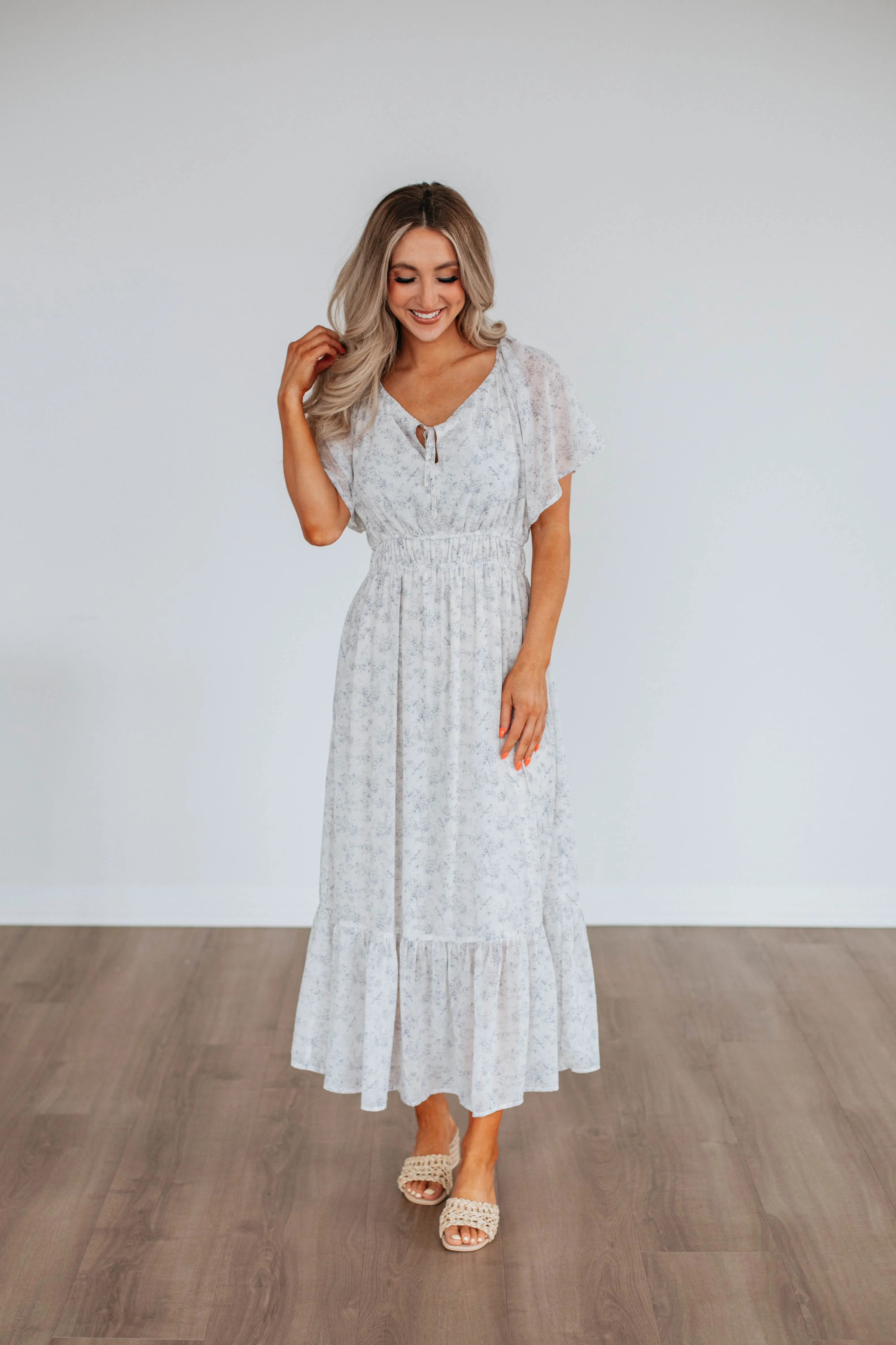 Sarella Floral Dress sold by Wild Oak Boutique product image thumbnail 4