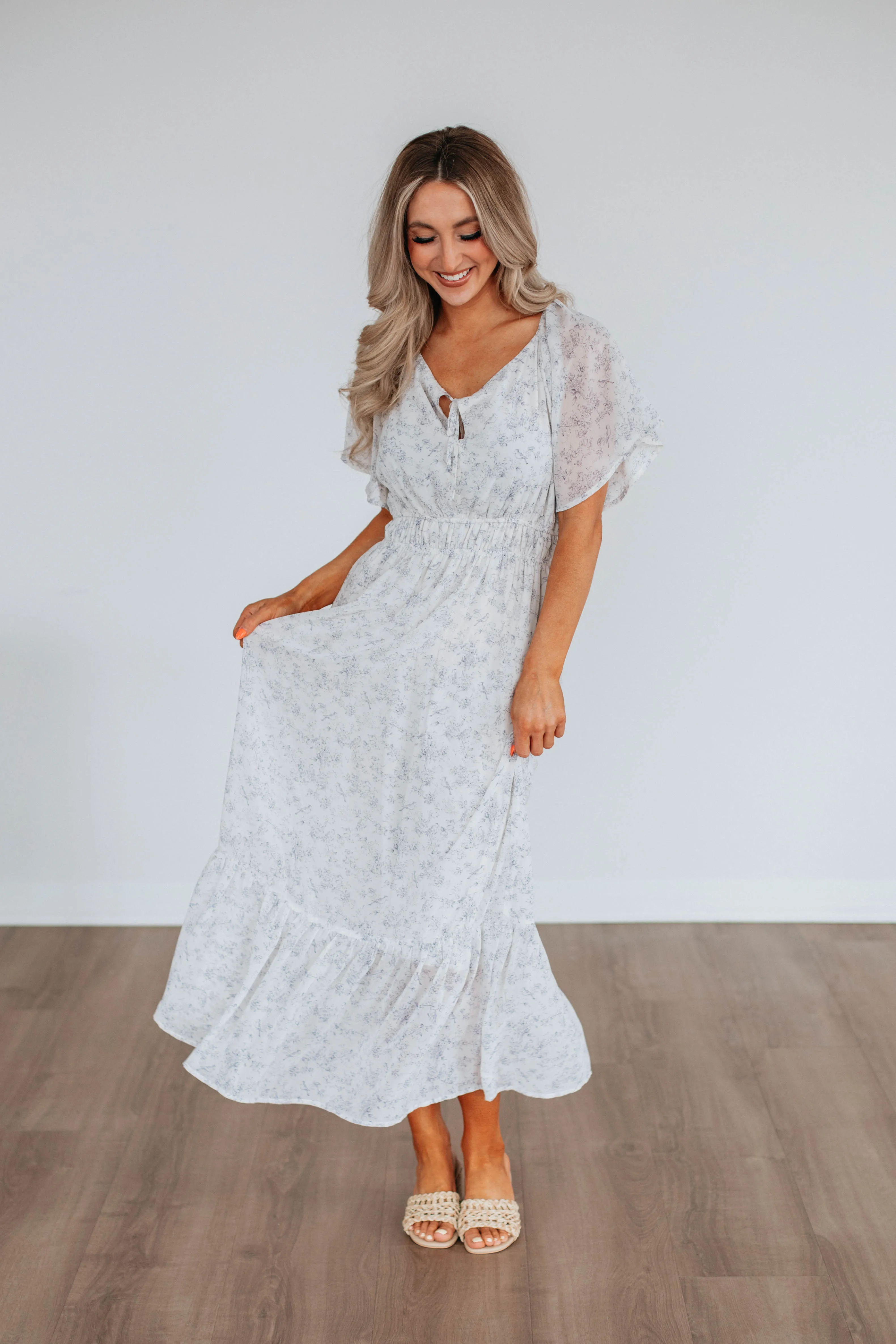 Sarella Floral Dress sold by Wild Oak Boutique product image thumbnail 5