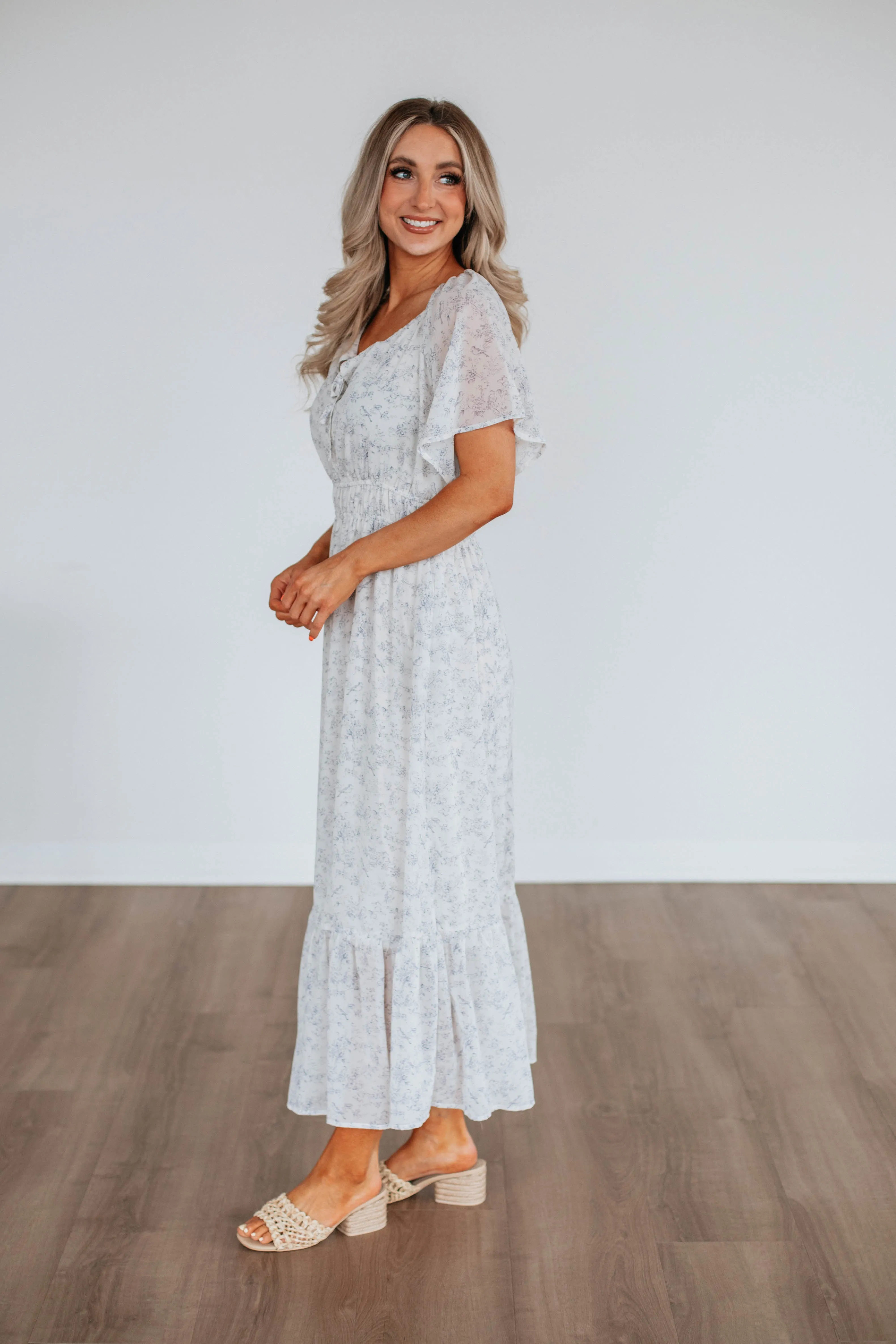 Sarella Floral Dress sold by Wild Oak Boutique product image thumbnail 3