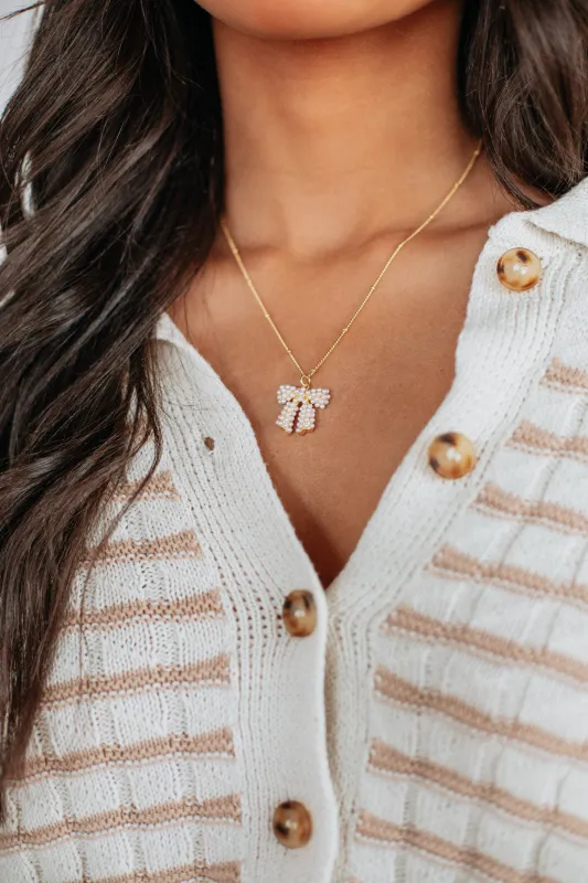 Aliana Pearl Necklace sold by Wild Oak Boutique