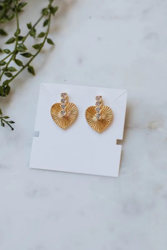 Marisela Earrings - Gold sold by Wild Oak Boutique