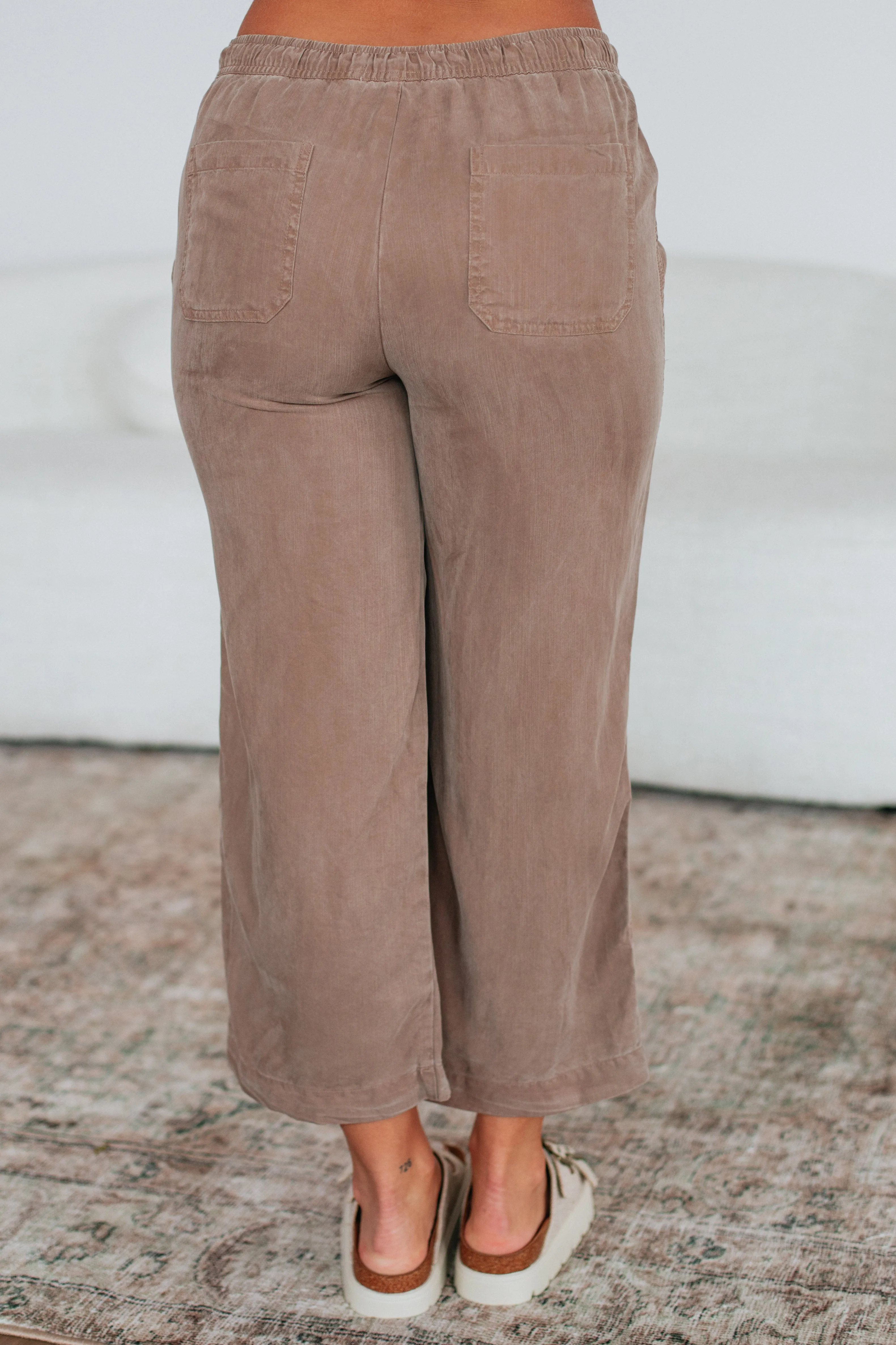 Duncan Casual Pants - Mocha sold by Wild Oak Boutique product image thumbnail 5