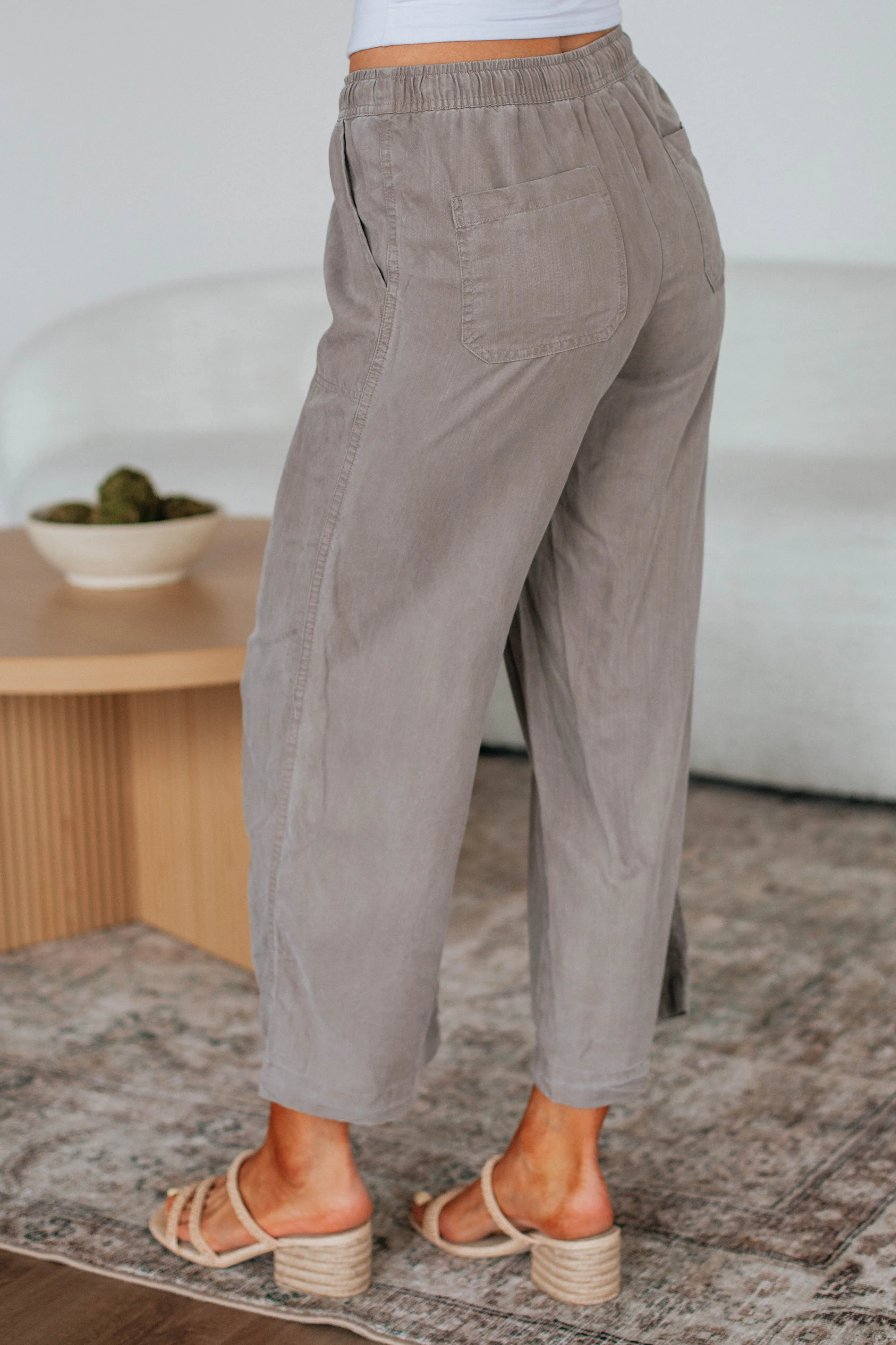 Duncan Casual Pants - Stone sold by Wild Oak Boutique product image thumbnail 5