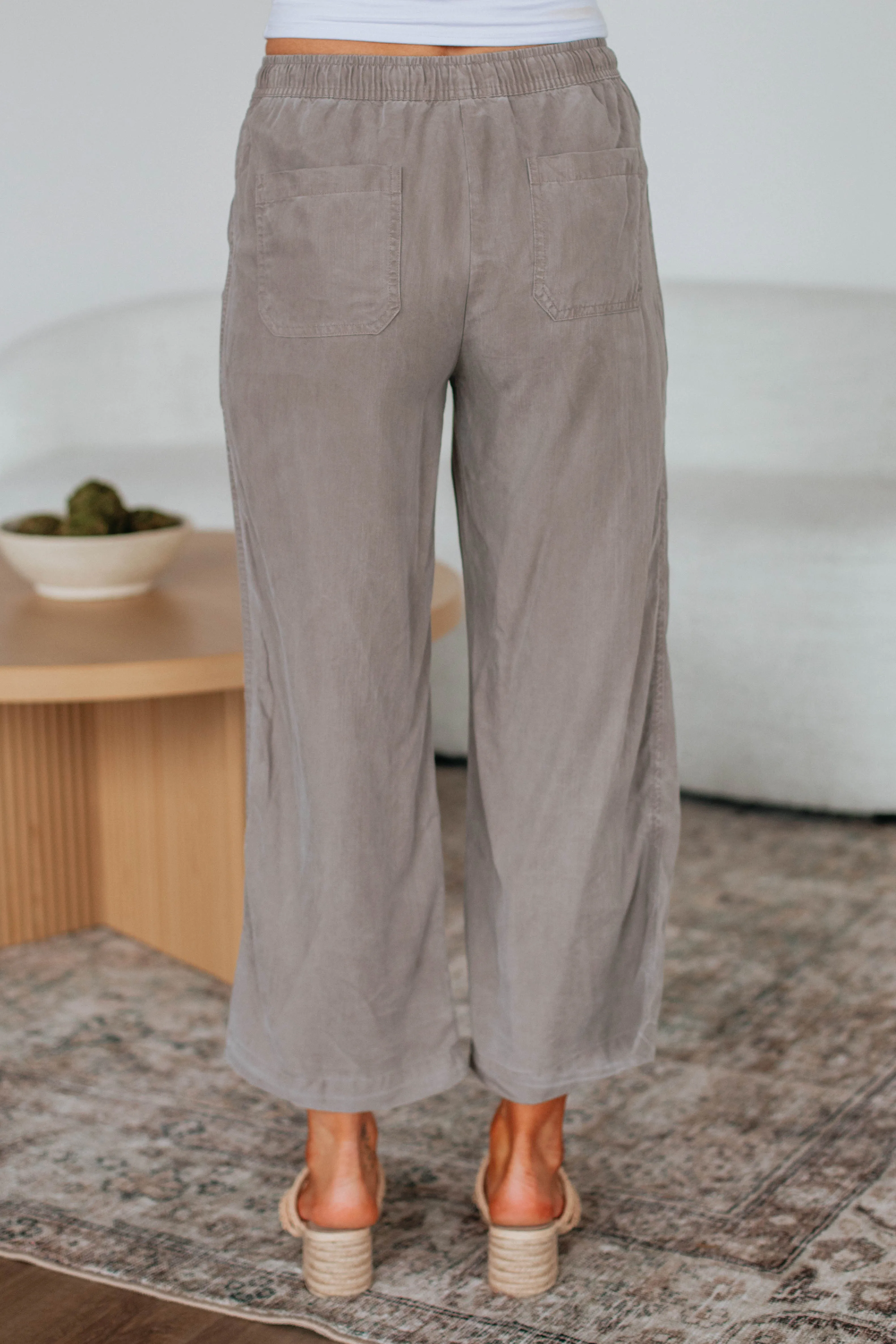 Duncan Casual Pants - Stone sold by Wild Oak Boutique product image thumbnail 4