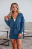 Zali Washed Jacket - Steel Blue sold by Wild Oak Boutique