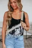 Kya Clear Stadium Bag - Cream sold by Wild Oak Boutique