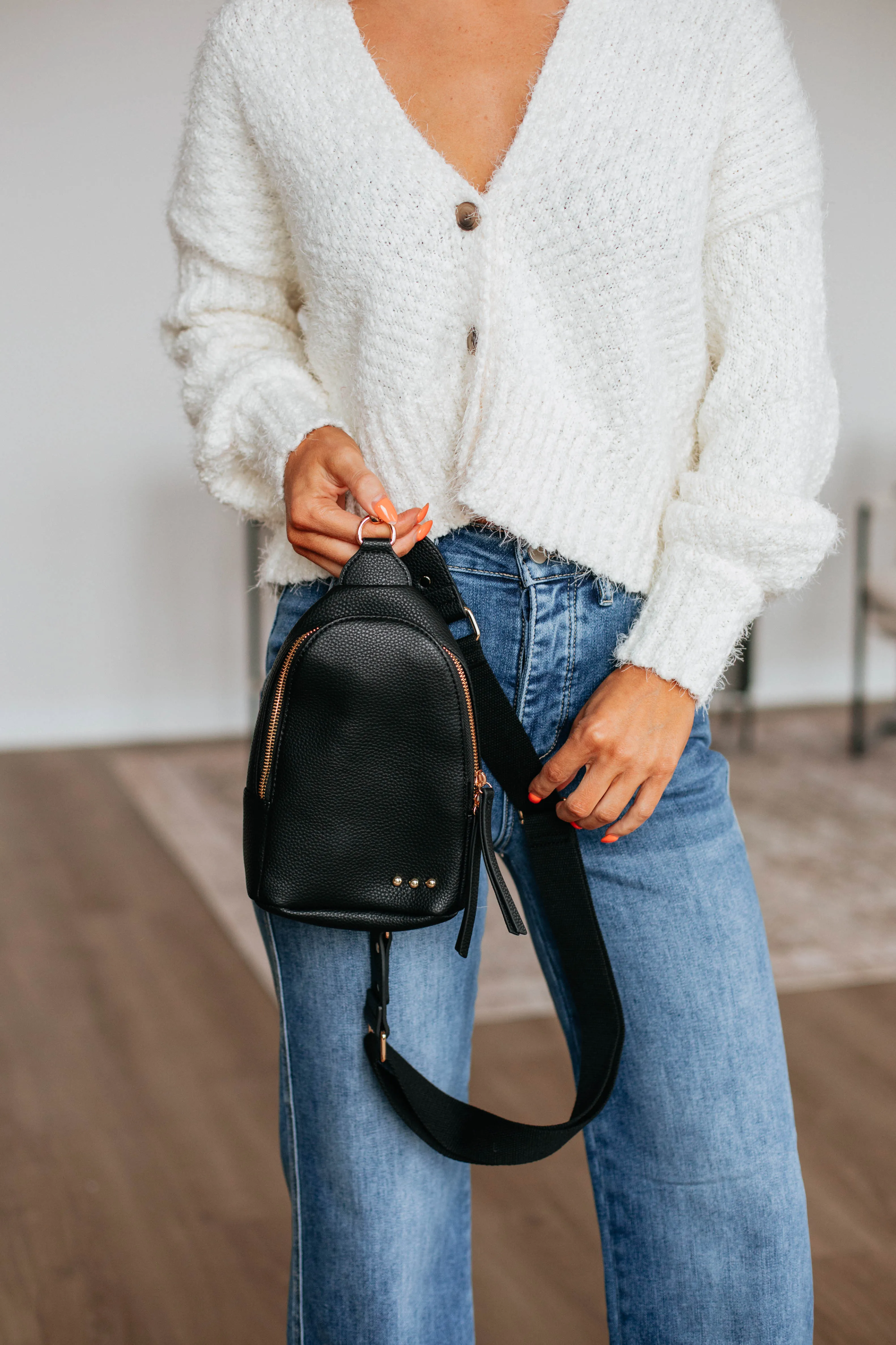 Kit Sling Bag - Black sold by Wild Oak Boutique