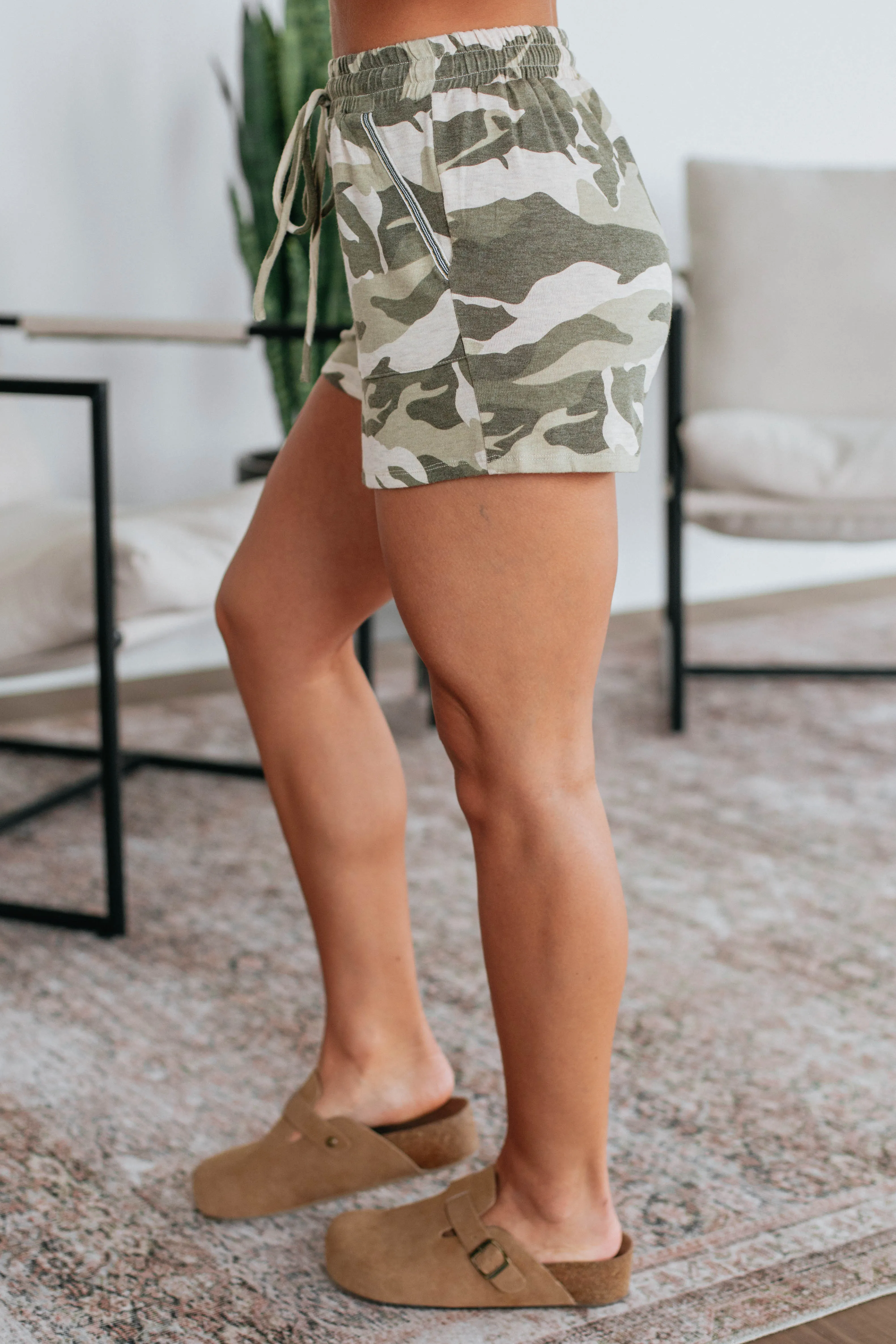 Commanding Attention Lounge Shorts sold by Wild Oak Boutique product image thumbnail 3
