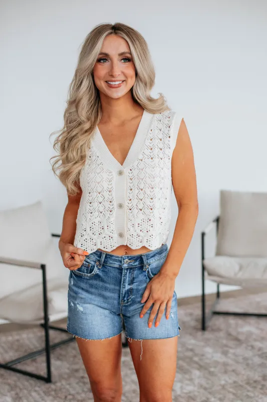 Sofia Crochet Top sold by Wild Oak Boutique