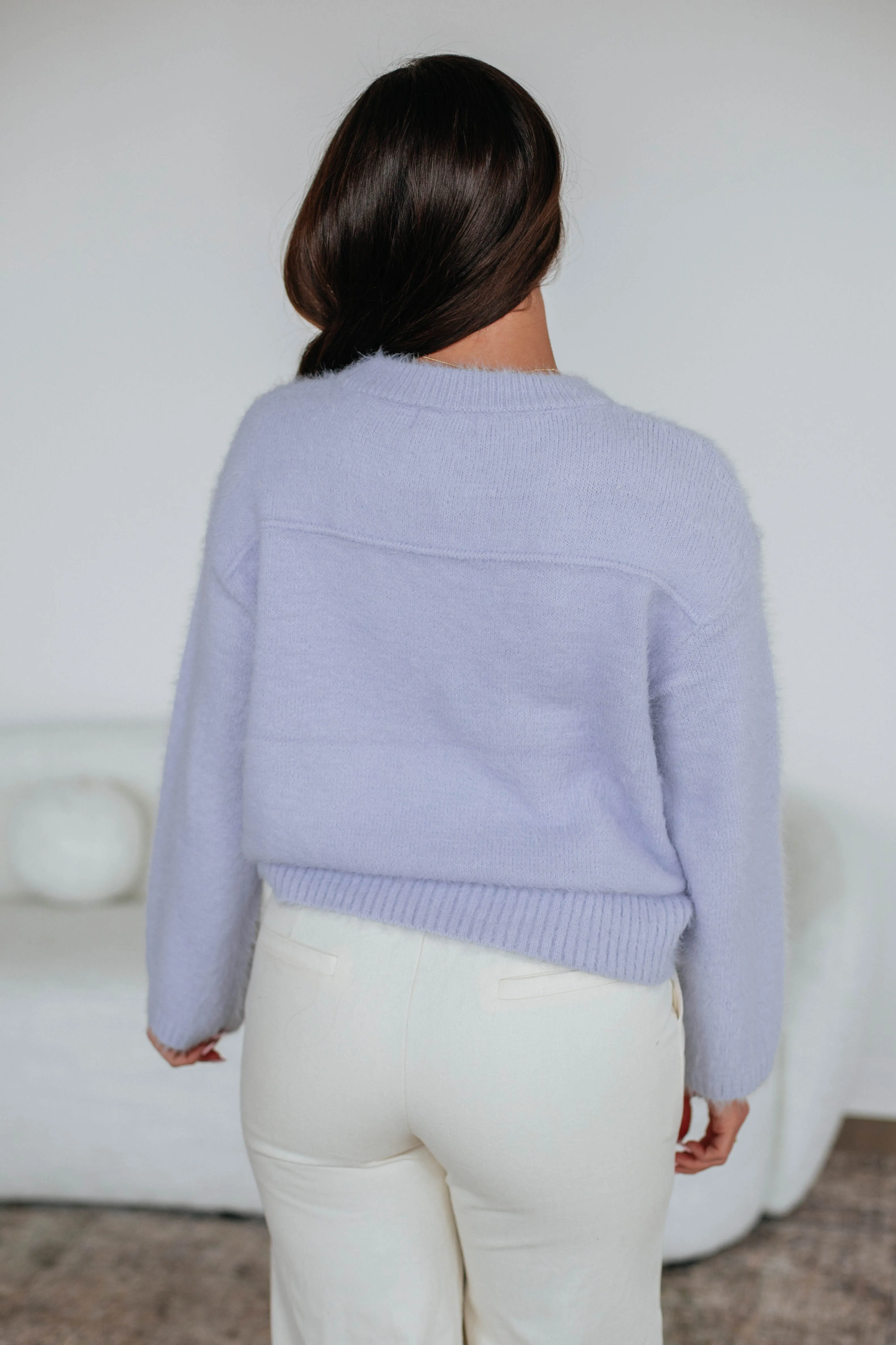 Everly Sweater - Lavender sold by Wild Oak Boutique product image thumbnail 5