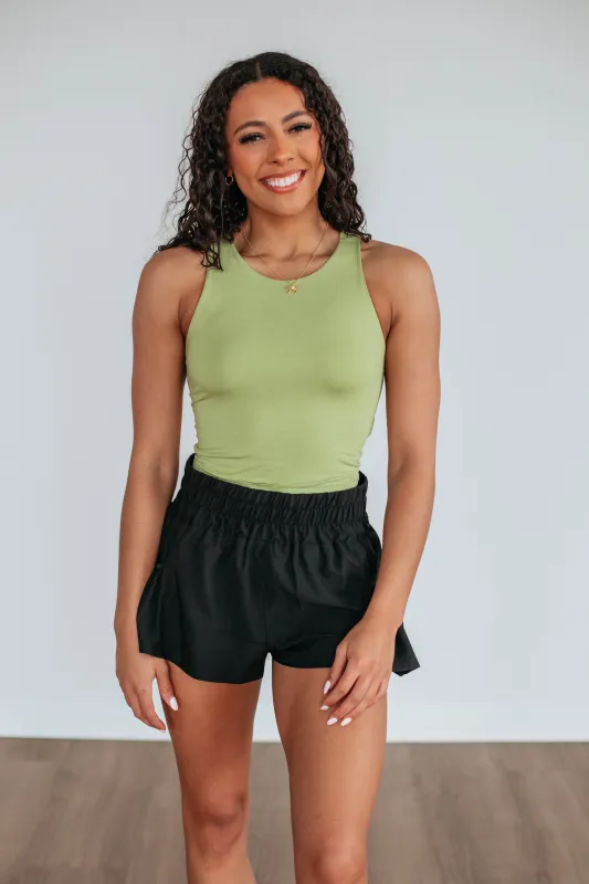 Citra Active Shorts - Black sold by Wild Oak Boutique