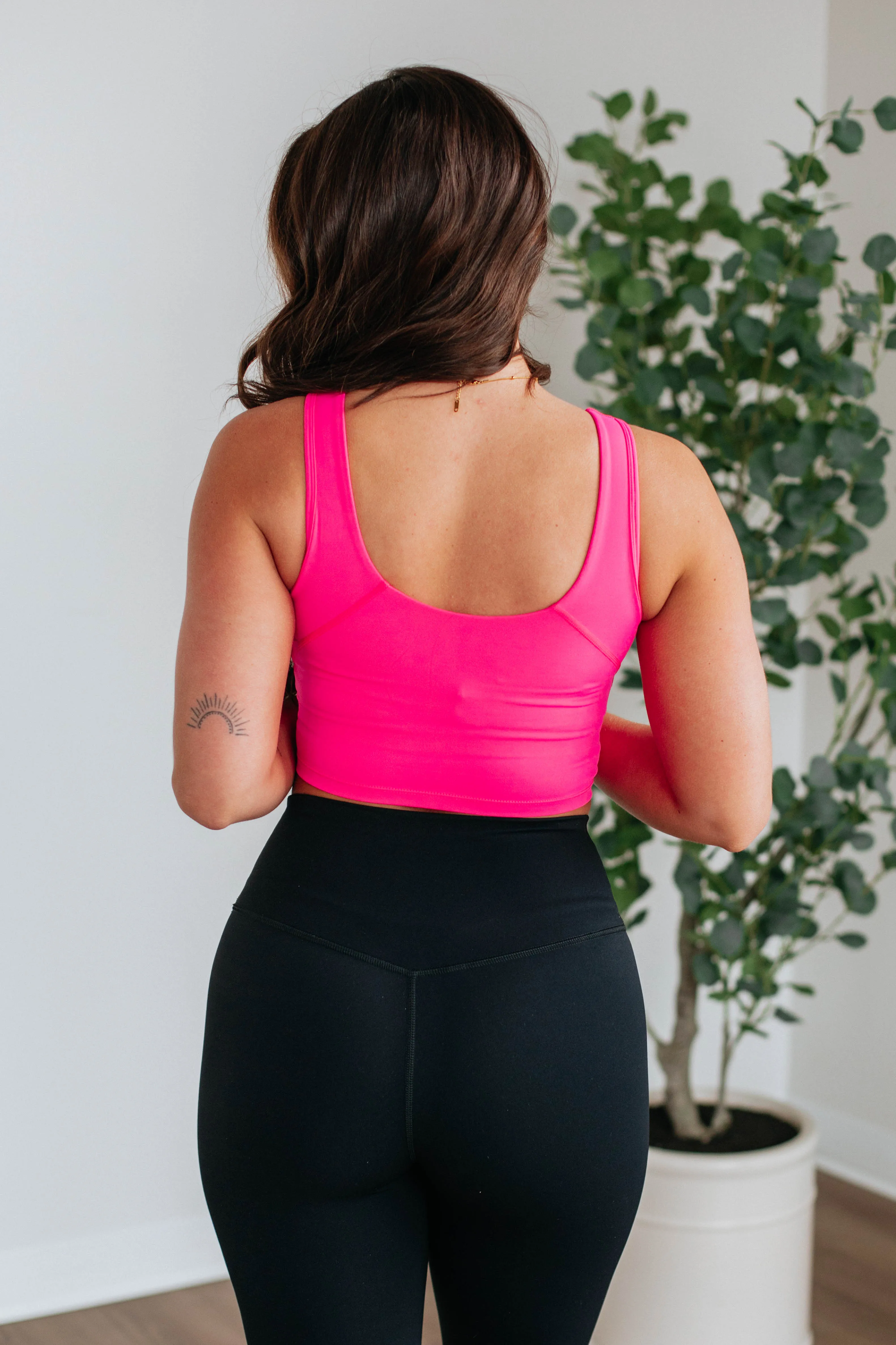 Ailani Active Top - Hot Pink sold by Wild Oak Boutique product image thumbnail 5