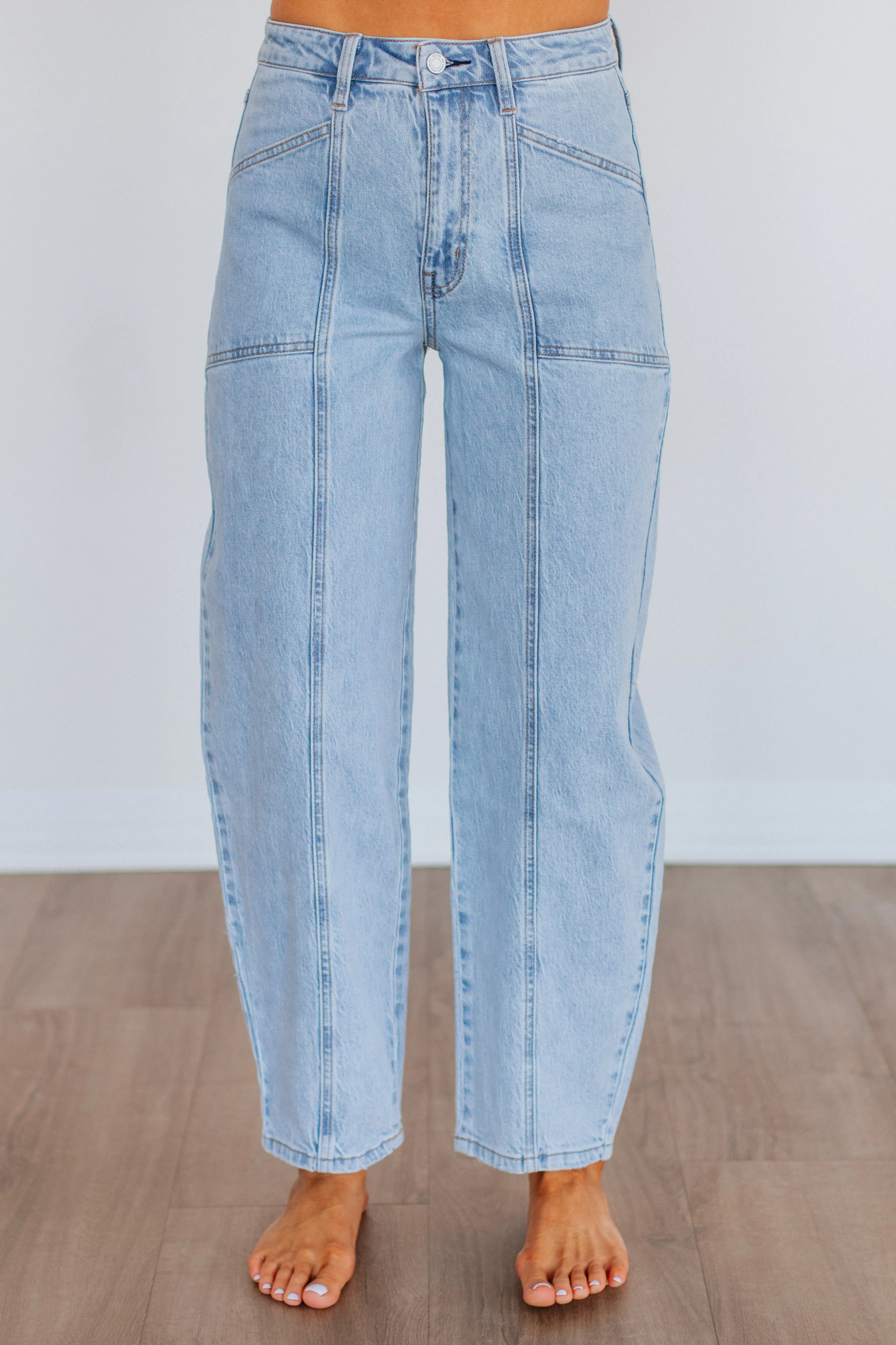 Kate Vervet Jeans - Light Wash sold by Wild Oak Boutique product image thumbnail 3