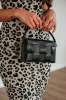 Lissette Woven Bag - Black sold by Wild Oak Boutique