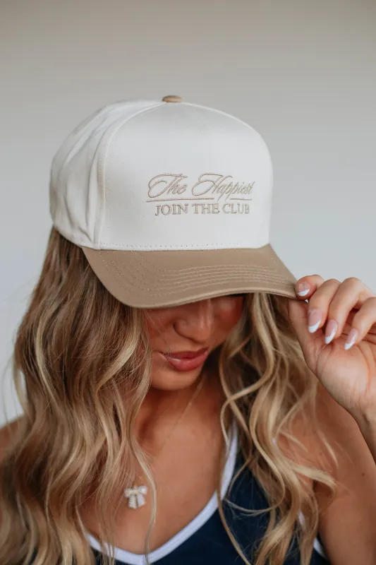 Join The Club Trucker Hat - Khaki sold by Wild Oak Boutique