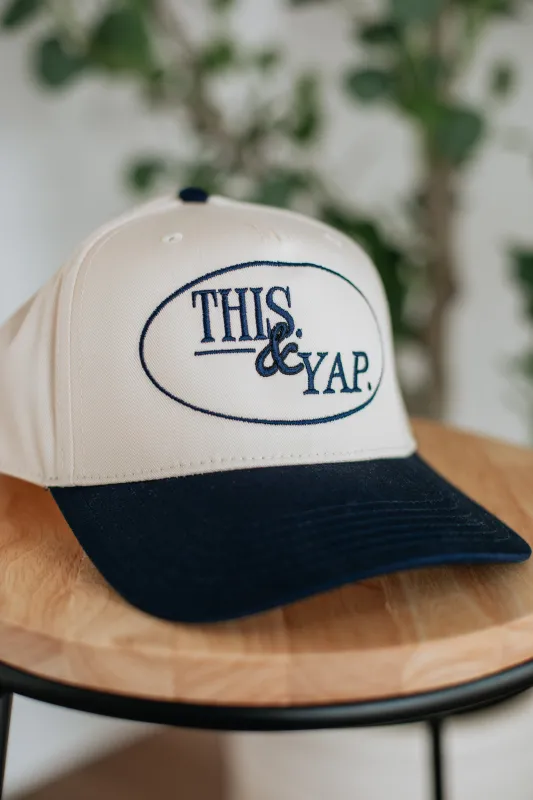This & Yap Trucker Hat sold by Wild Oak Boutique