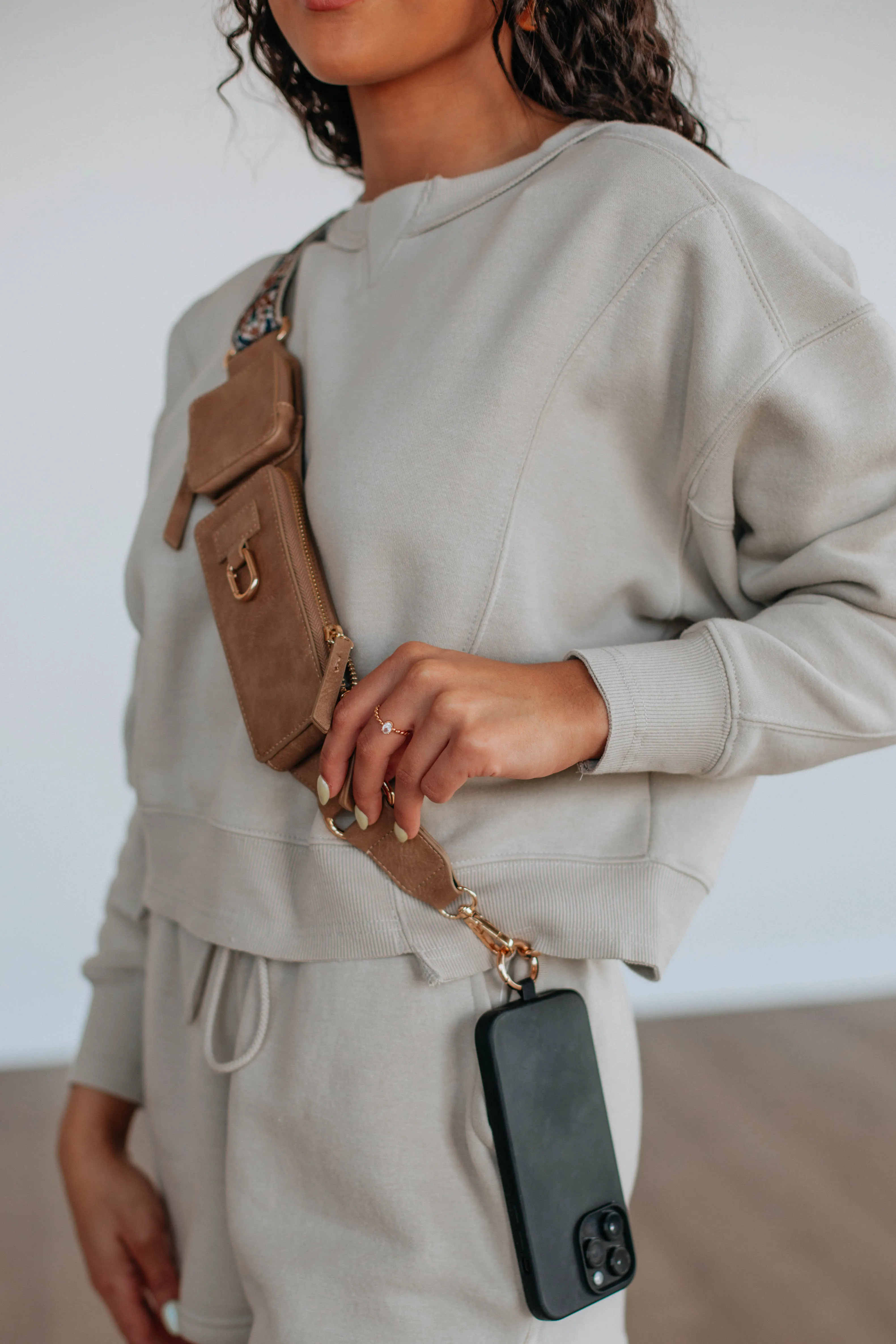 Aida Zip & Clip Strap - Tan sold by Wild Oak Boutique product image thumbnail 3