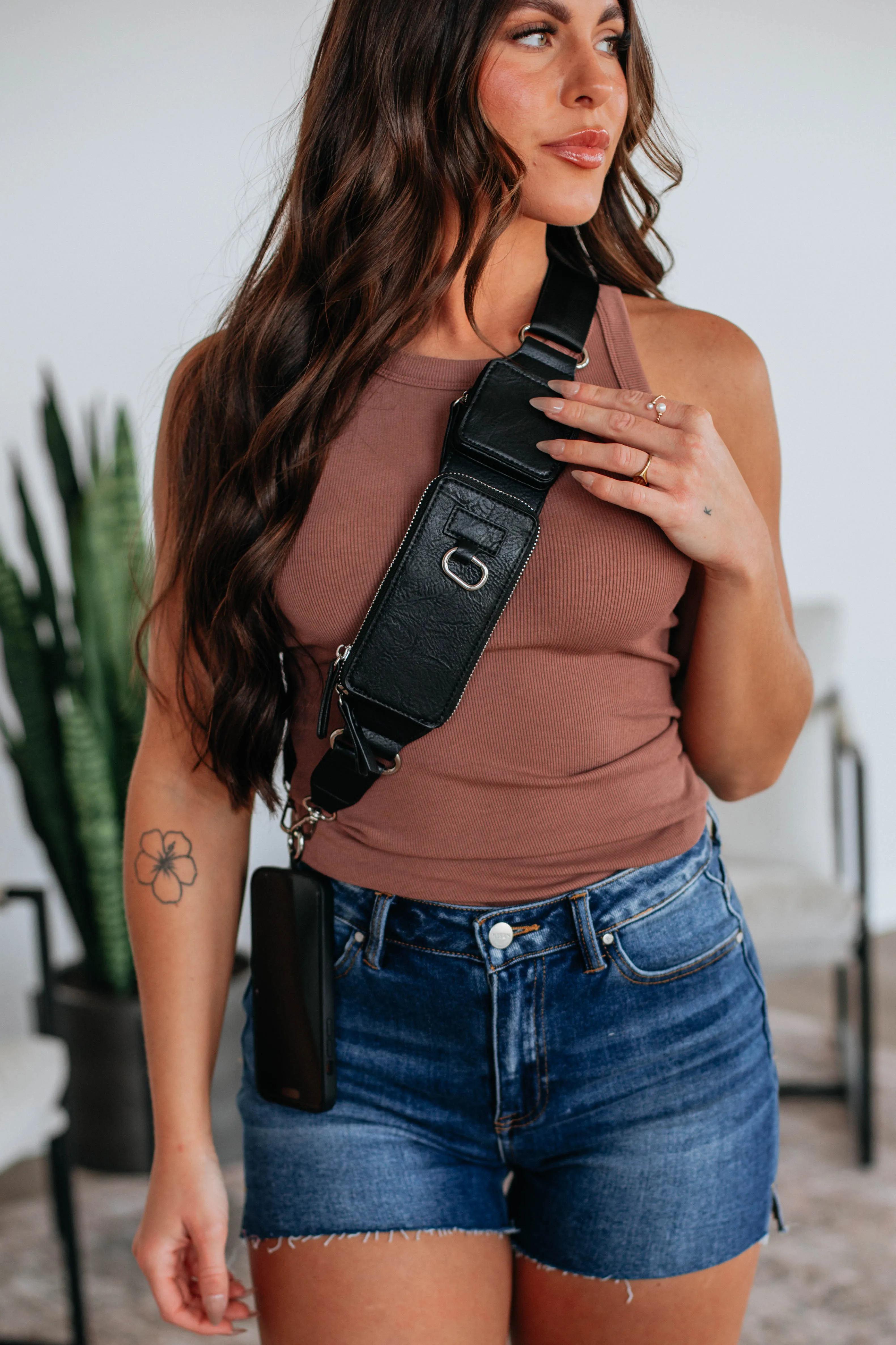 Aida Zip & Clip Strap - Black sold by Wild Oak Boutique product image thumbnail 2