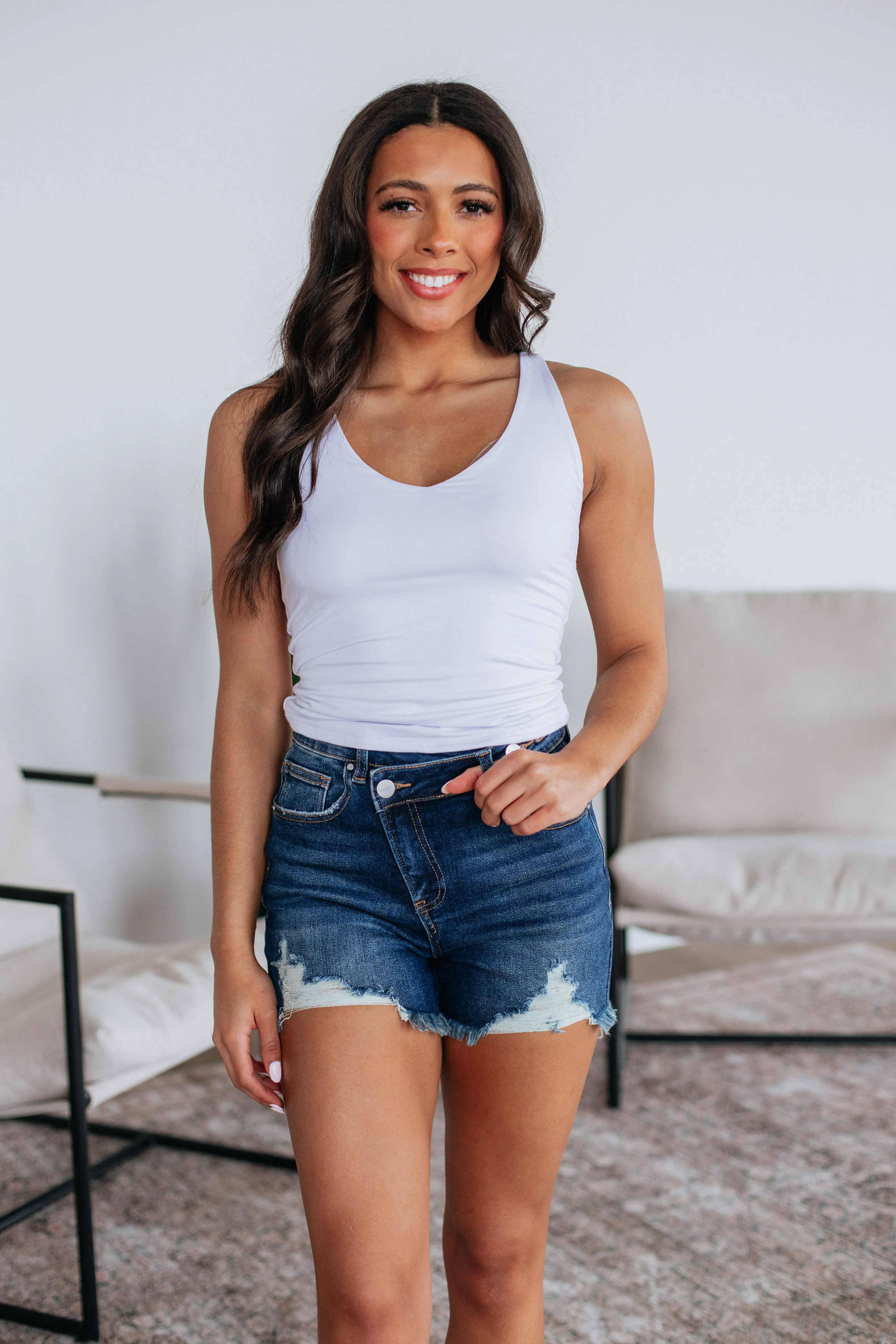 Briar Basic Tank - Ivory sold by Wild Oak Boutique