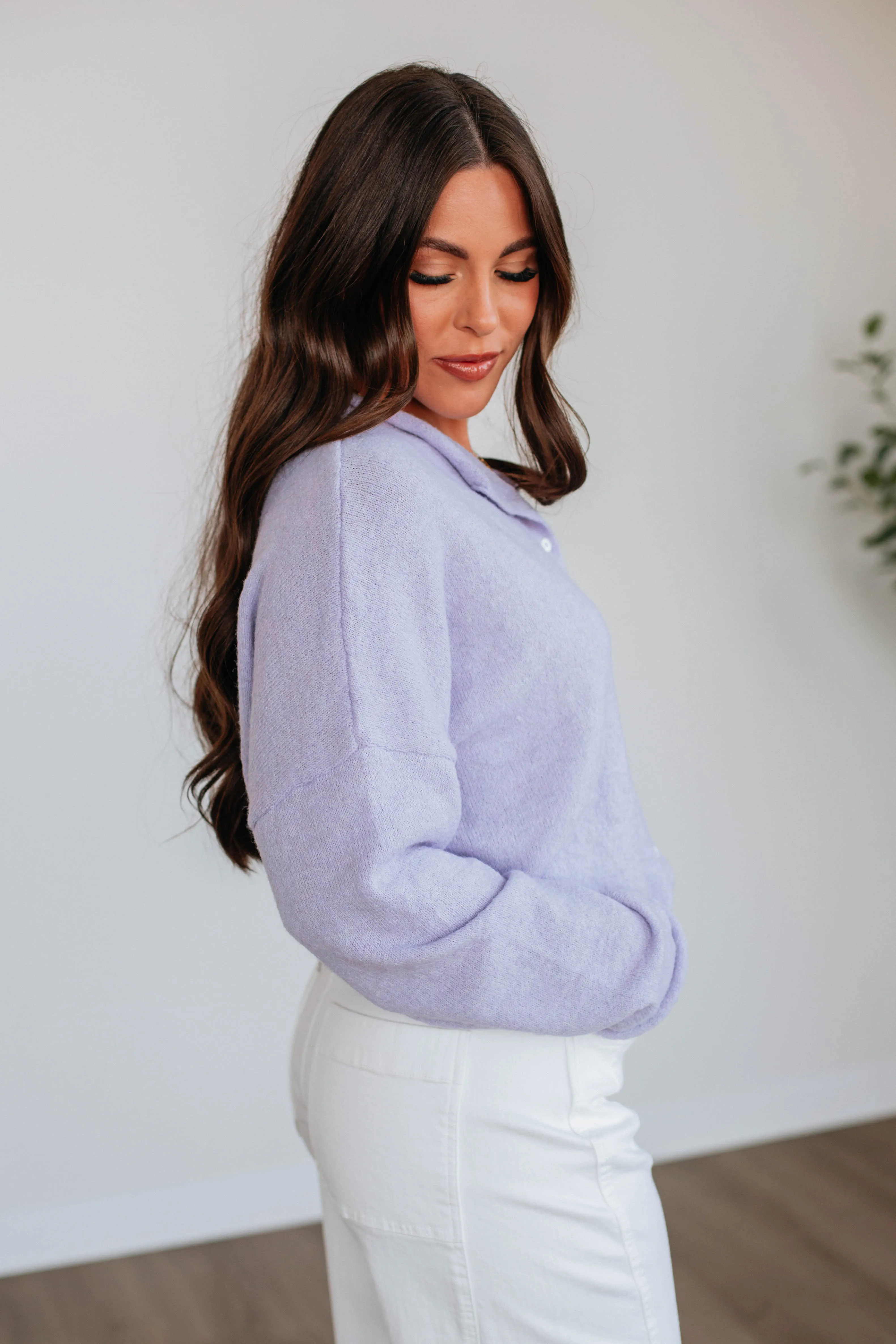 Brooke Cardigan - Lavender sold by Wild Oak Boutique product image thumbnail 3