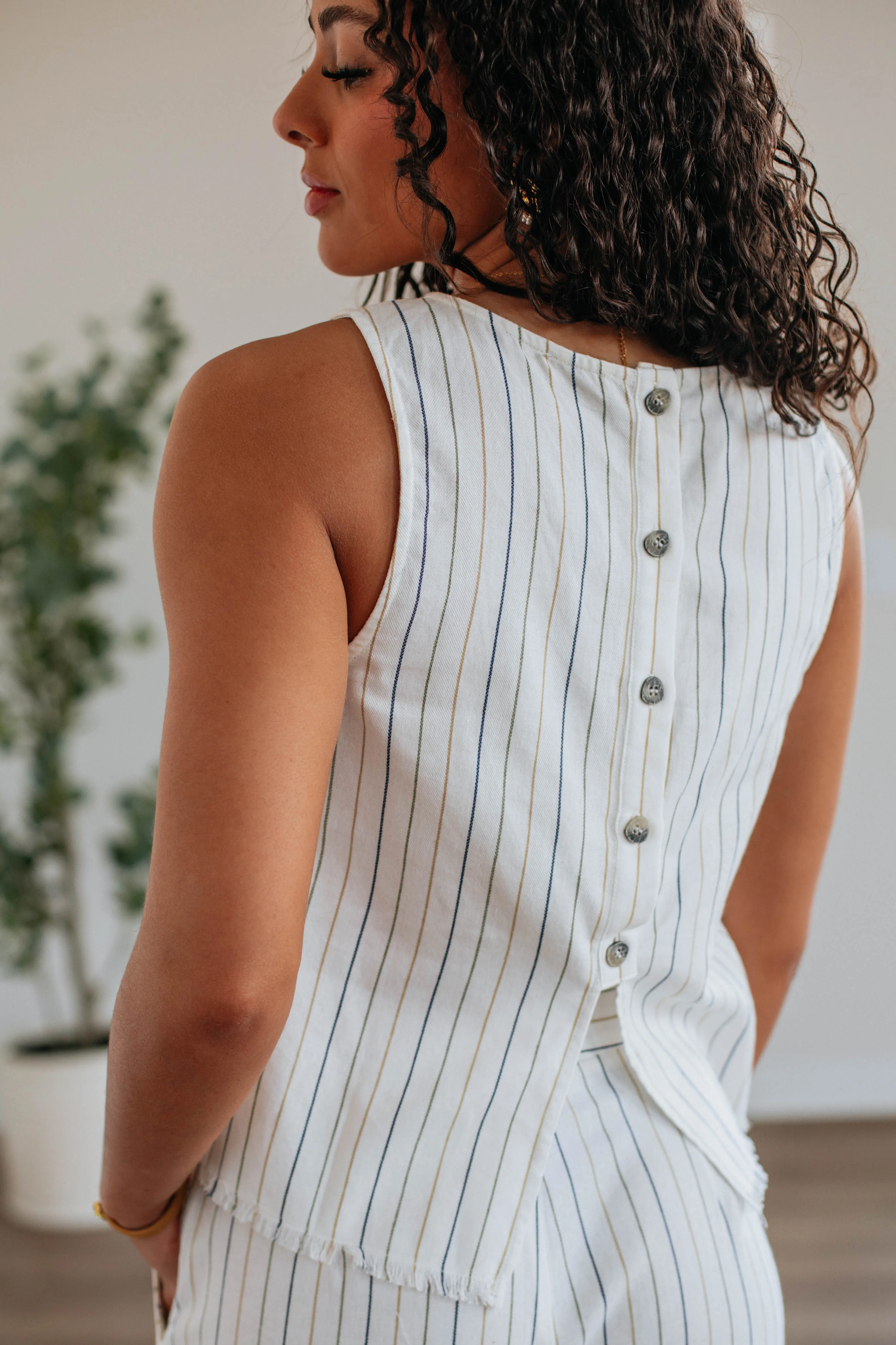 Reyna Striped Top sold by Wild Oak Boutique product image thumbnail 2