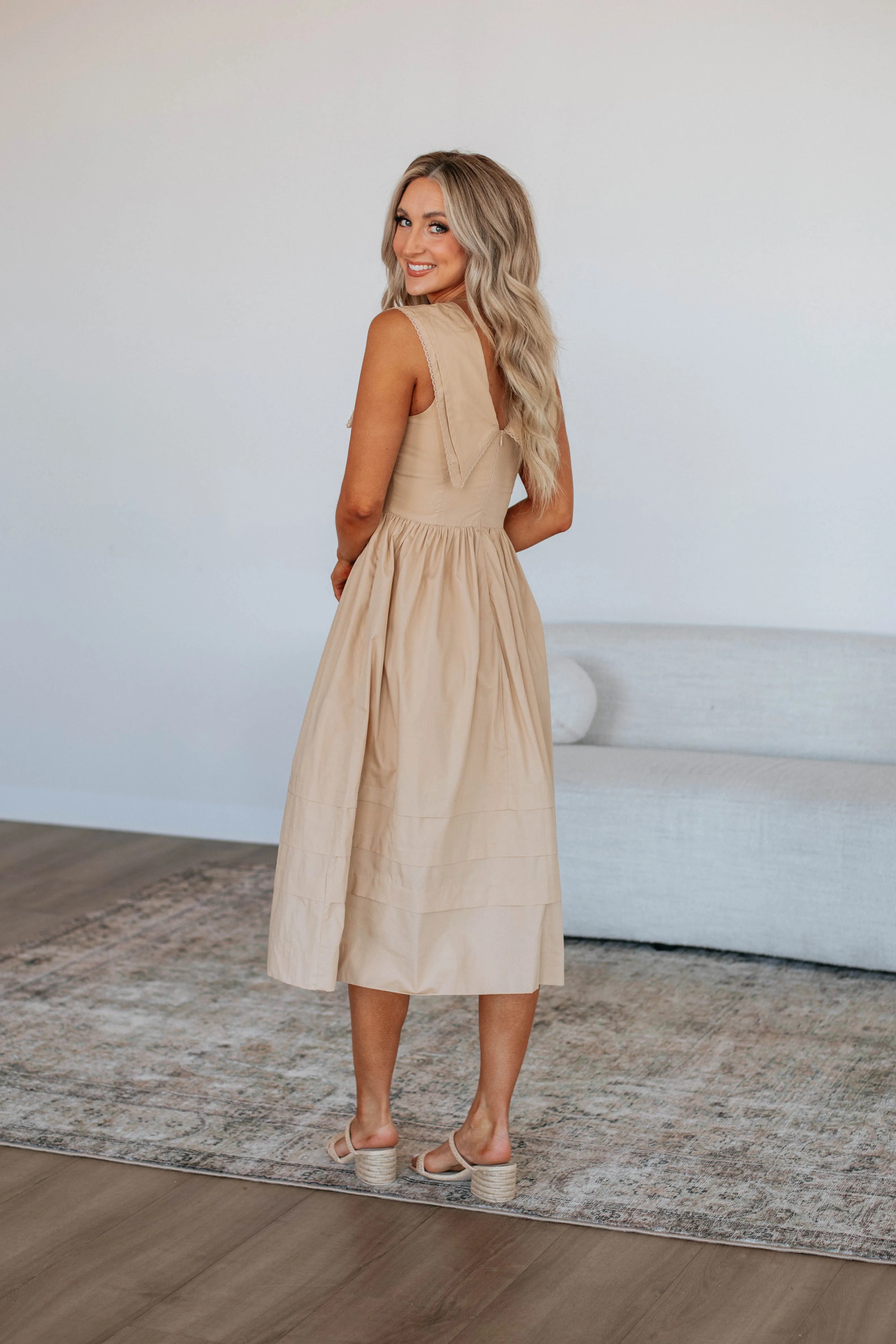 Leonie Midi Dress sold by Wild Oak Boutique product image thumbnail 5