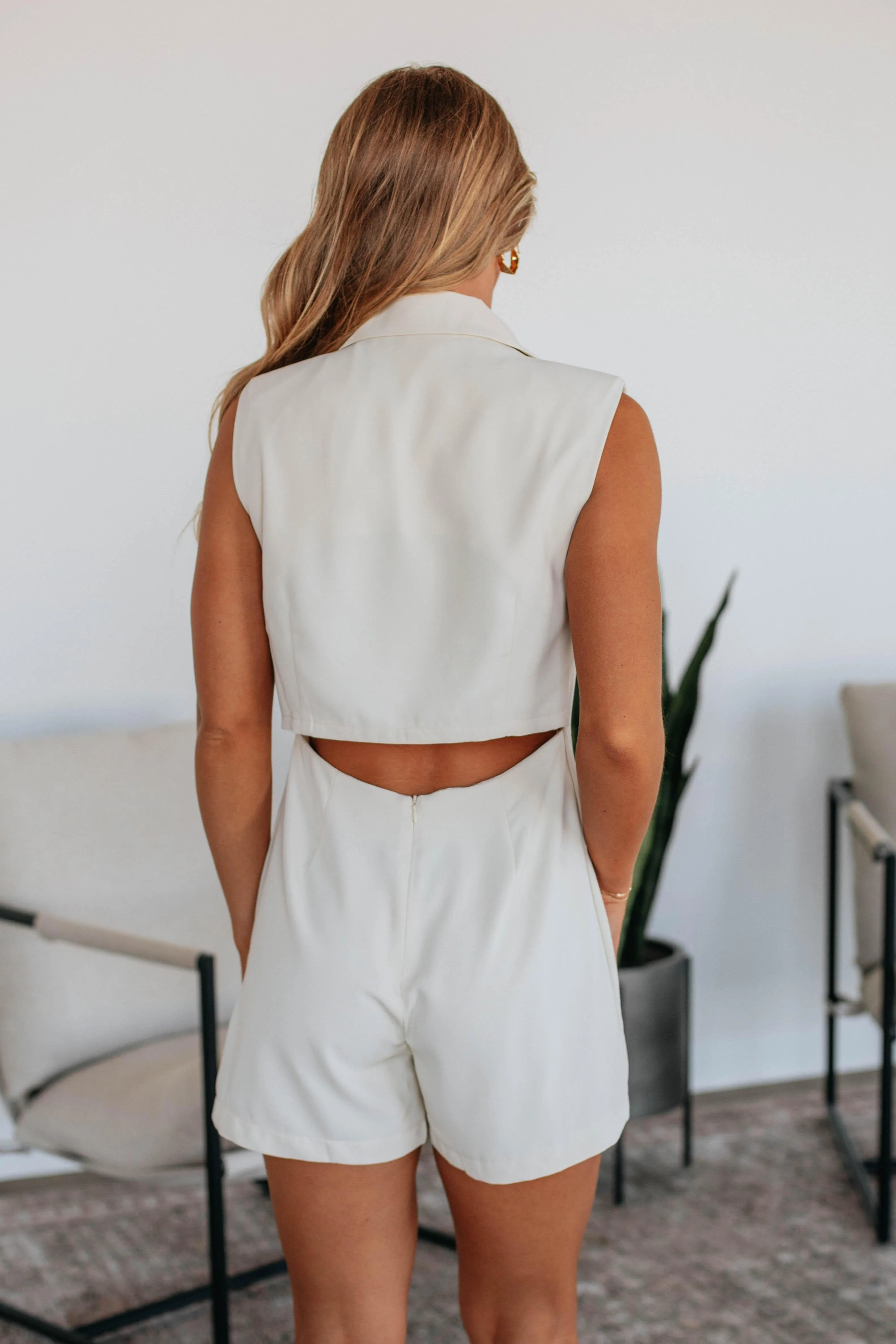 Business Is Booming Romper sold by Wild Oak Boutique product image thumbnail 4