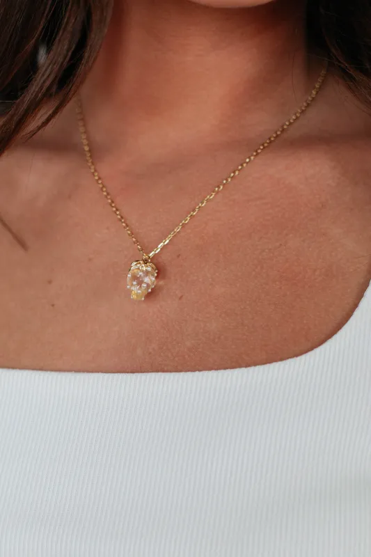 Forbidden Fruit Necklace sold by Wild Oak Boutique