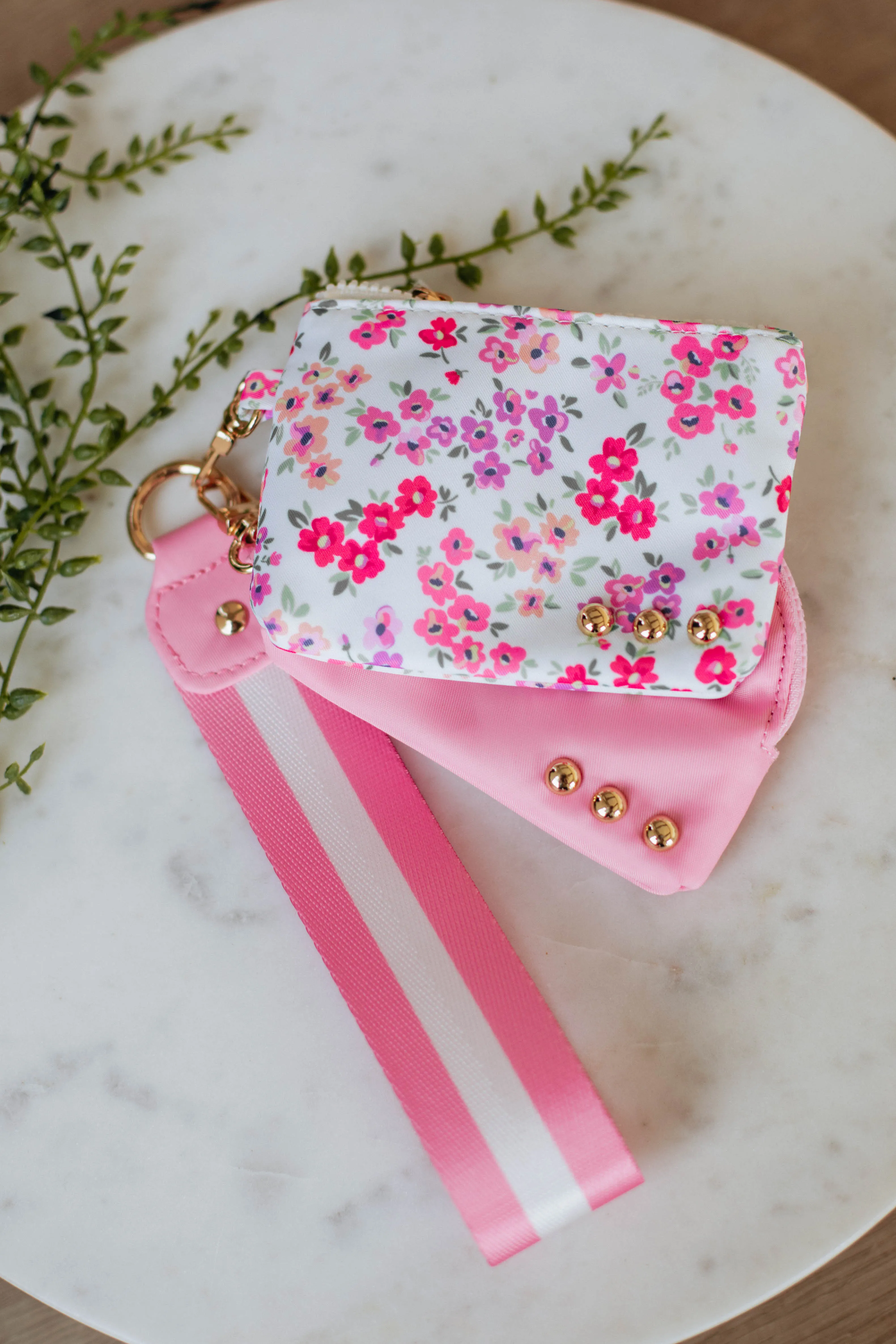 Bex Dual Wristlet - Bubblegum Mix sold by Wild Oak Boutique product image thumbnail 3