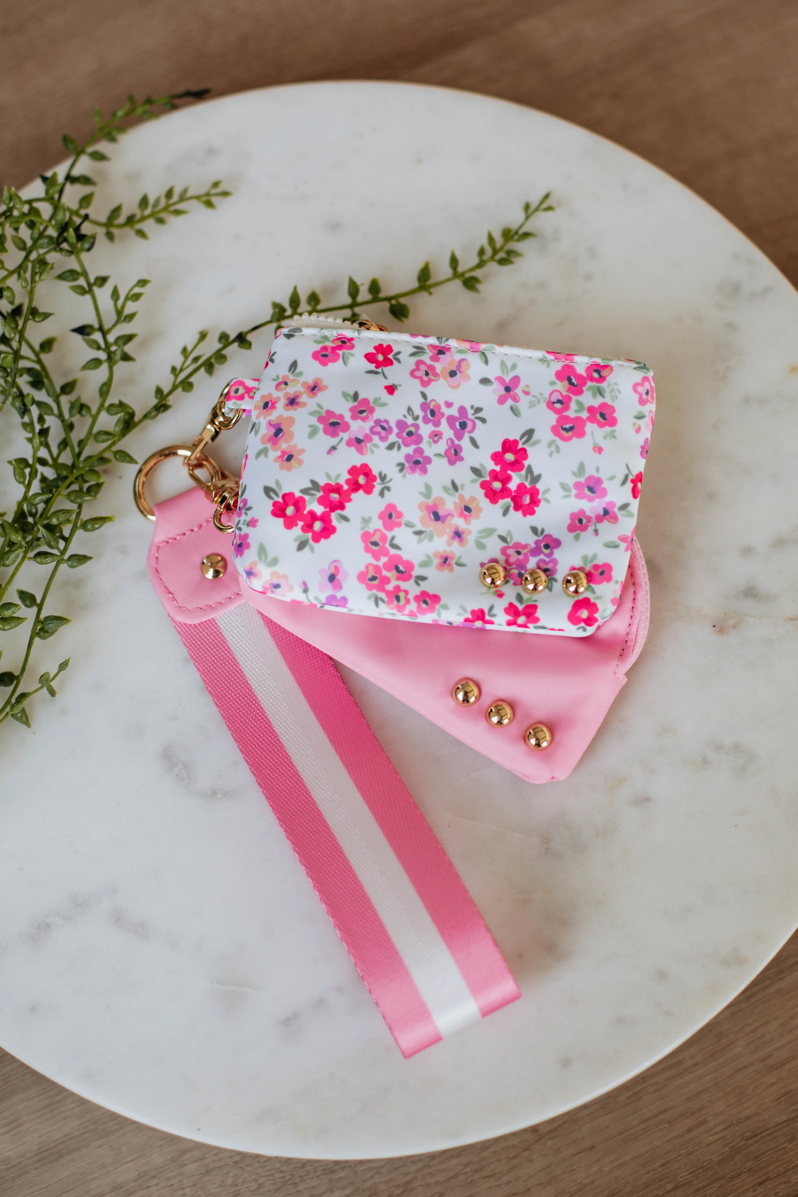 Bex Dual Wristlet - Bubblegum Mix sold by Wild Oak Boutique product image thumbnail 2