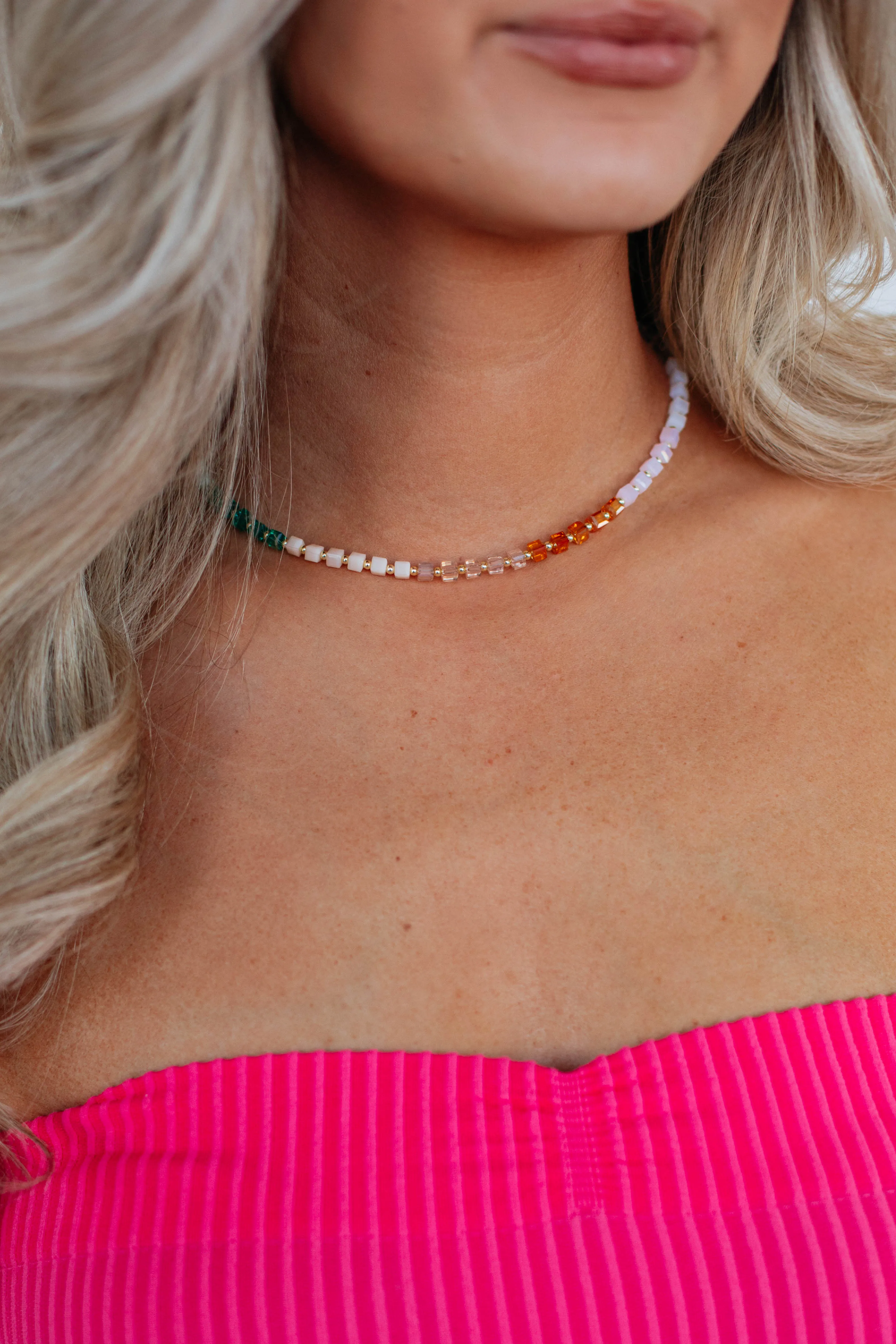 Kaylene Beaded Necklace sold by Wild Oak Boutique