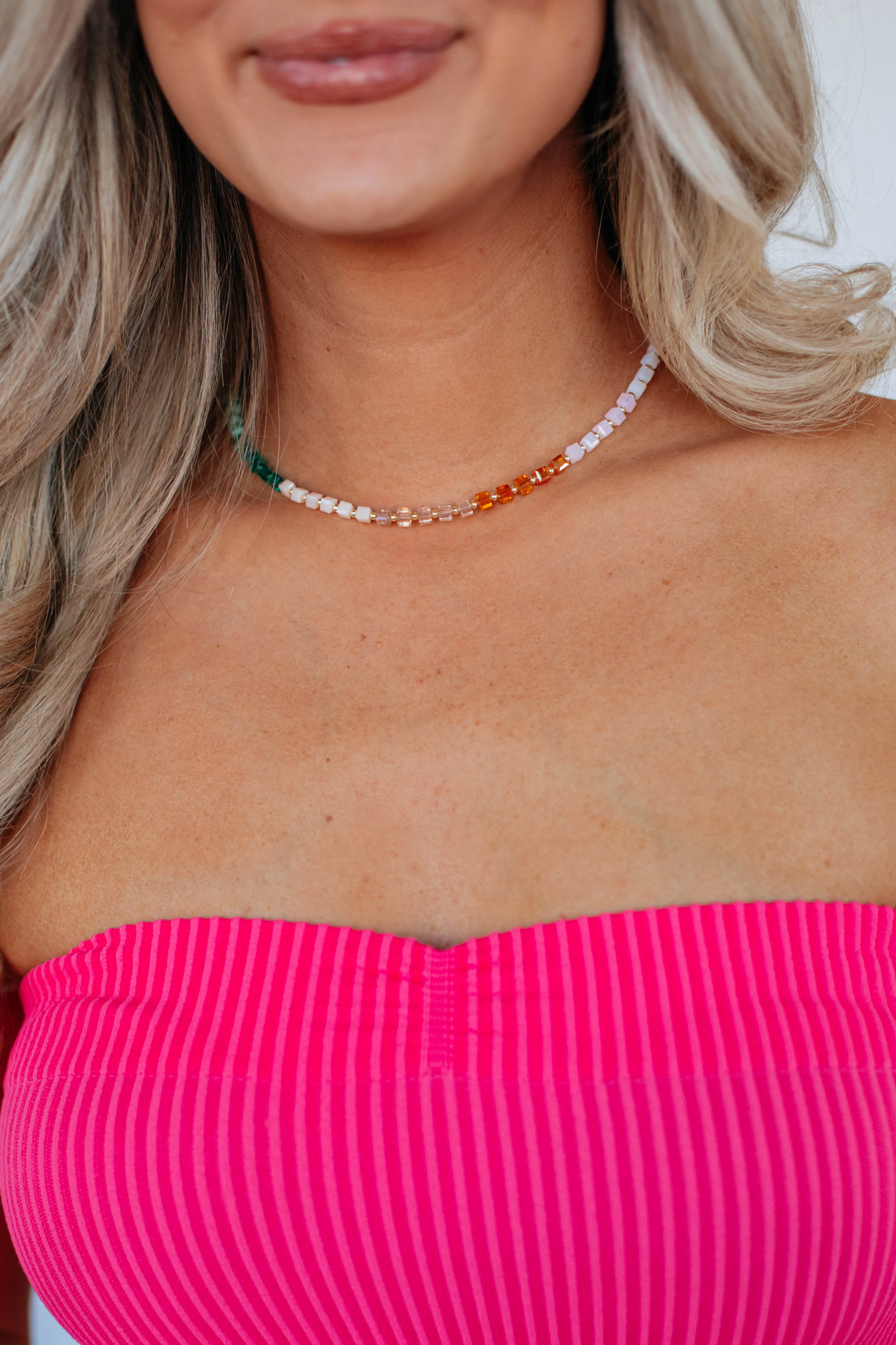 Kaylene Beaded Necklace sold by Wild Oak Boutique product image thumbnail 3