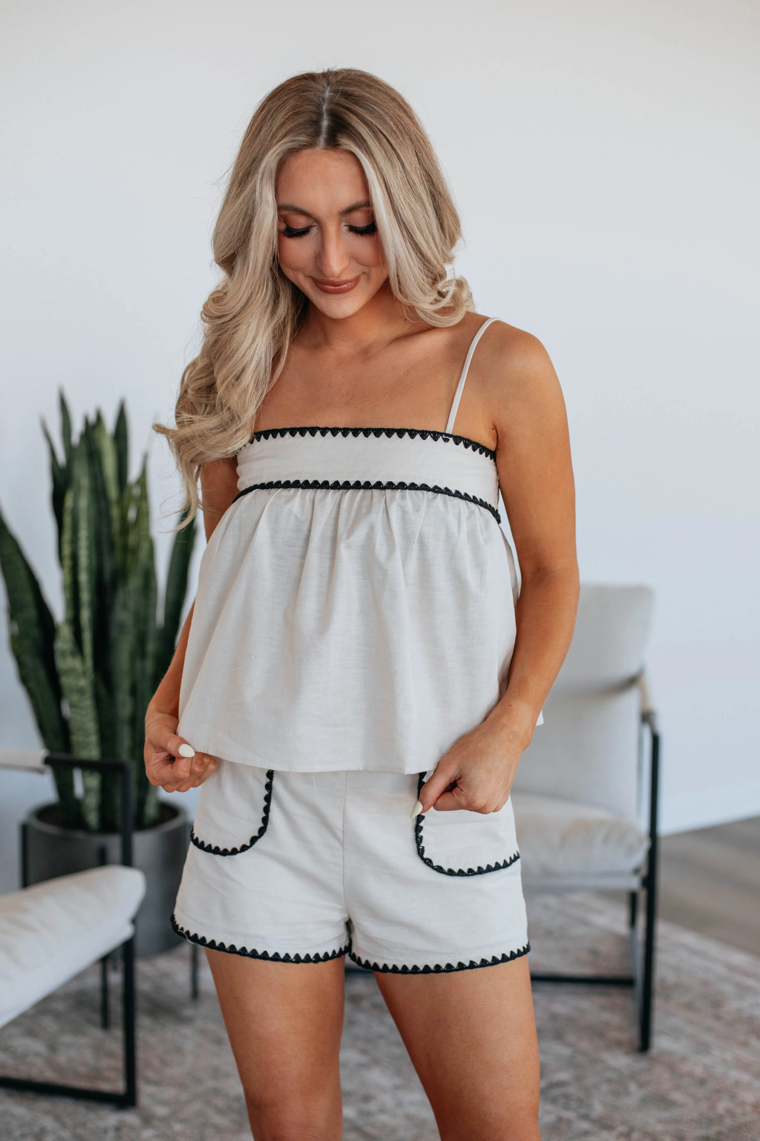 Kenzo Linen Two-Piece Set sold by Wild Oak Boutique product image thumbnail 4