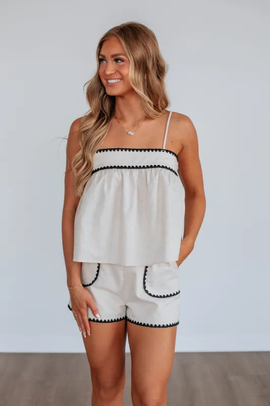 Kenzo Linen Two-Piece Set sold by Wild Oak Boutique